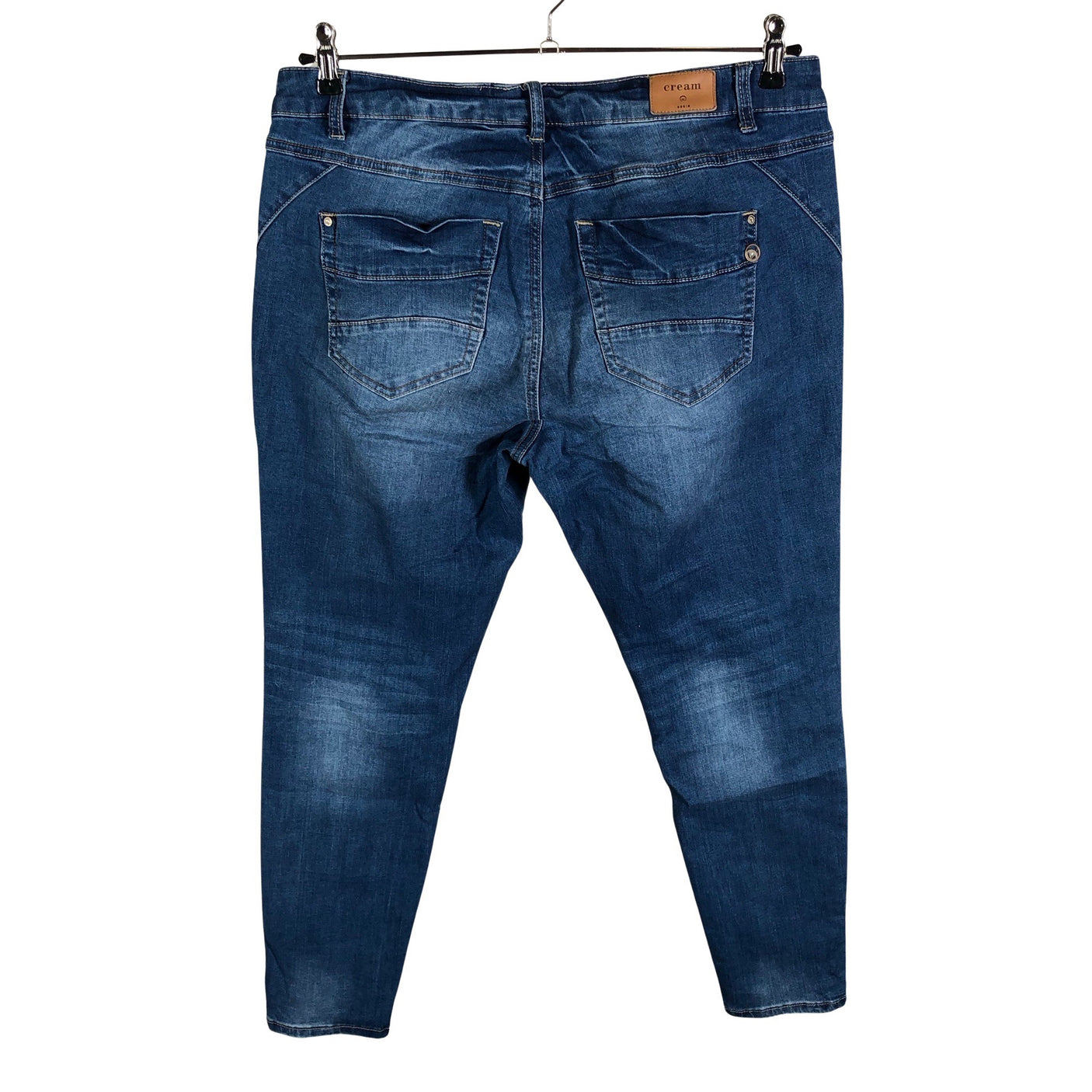 Unisex Cream - Jeans, size W31 - Blue