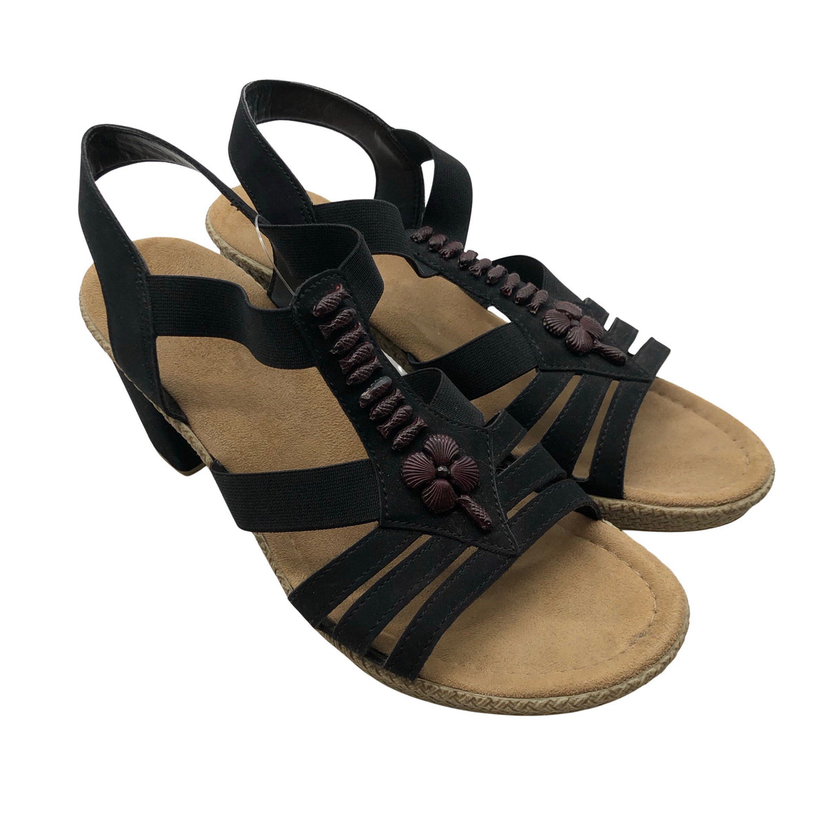 Unisex Rieker - Korolliset sandaalit, koko 40 - (2)