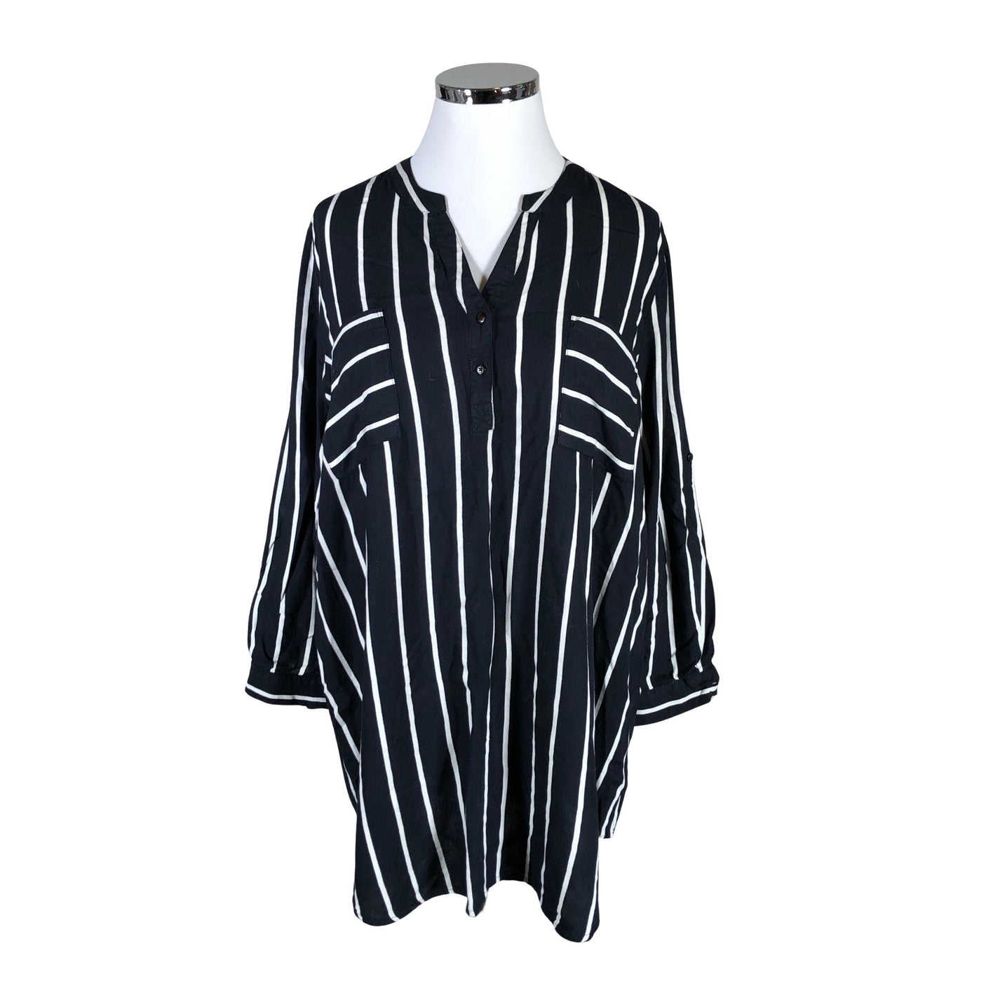Unisex Kaffe - Sifonkimekko, koko 44 - (1)