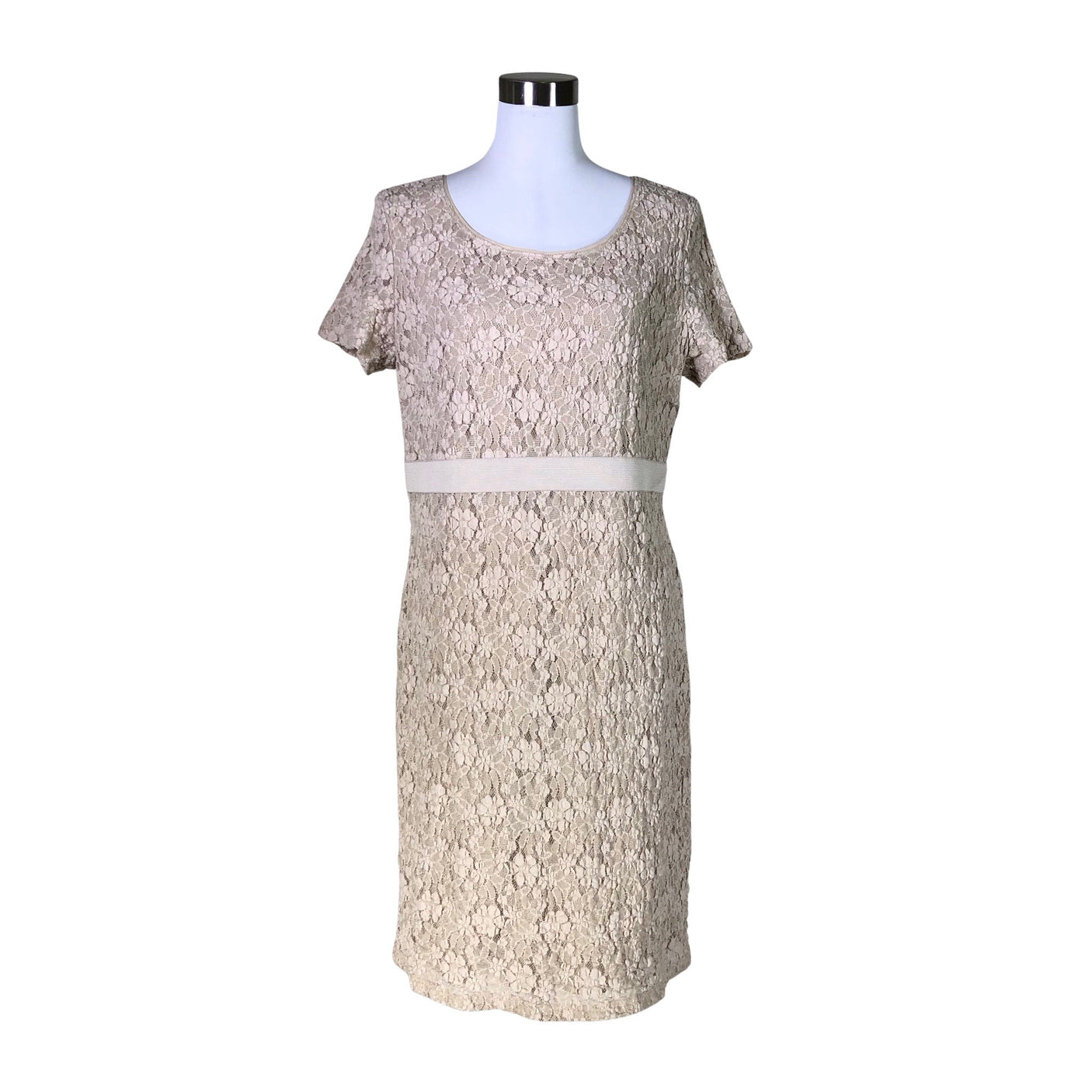 Naisten Betty Barclay - Juhlamekko, koko 40 - Beige (1)