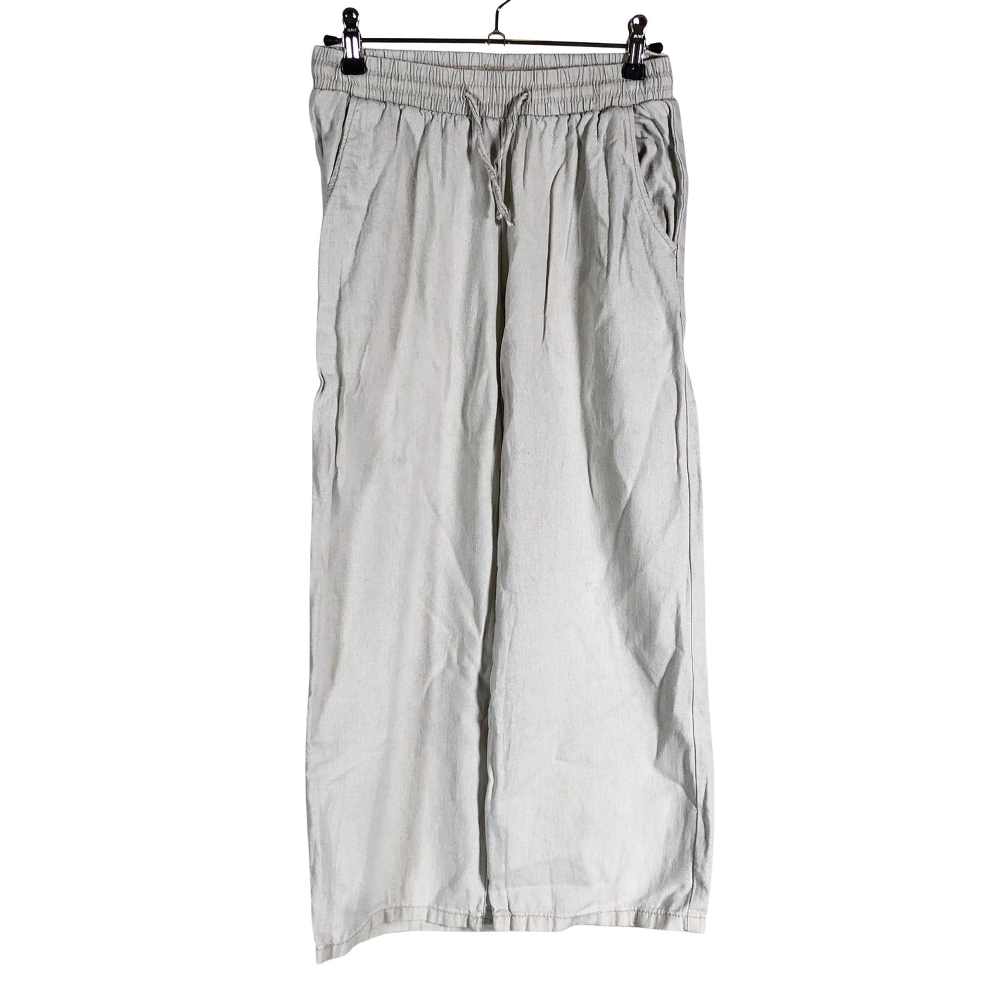 Tyttöjen Lindex - Kangashousut, koko 134 - 140 - Beige (1)