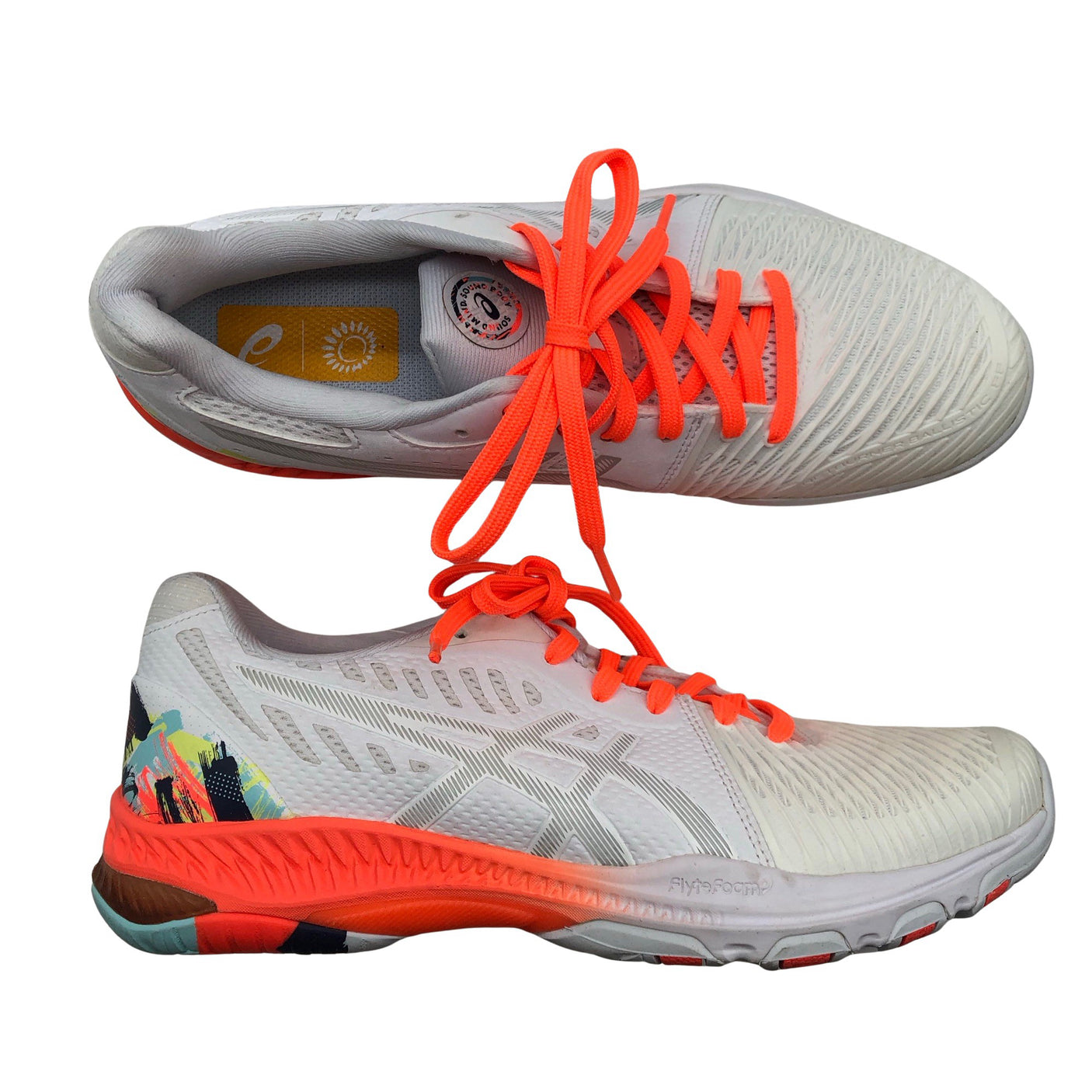 Naisten Asics - Sisäliikuntakengät, koko 40 - Valkoinen (1)