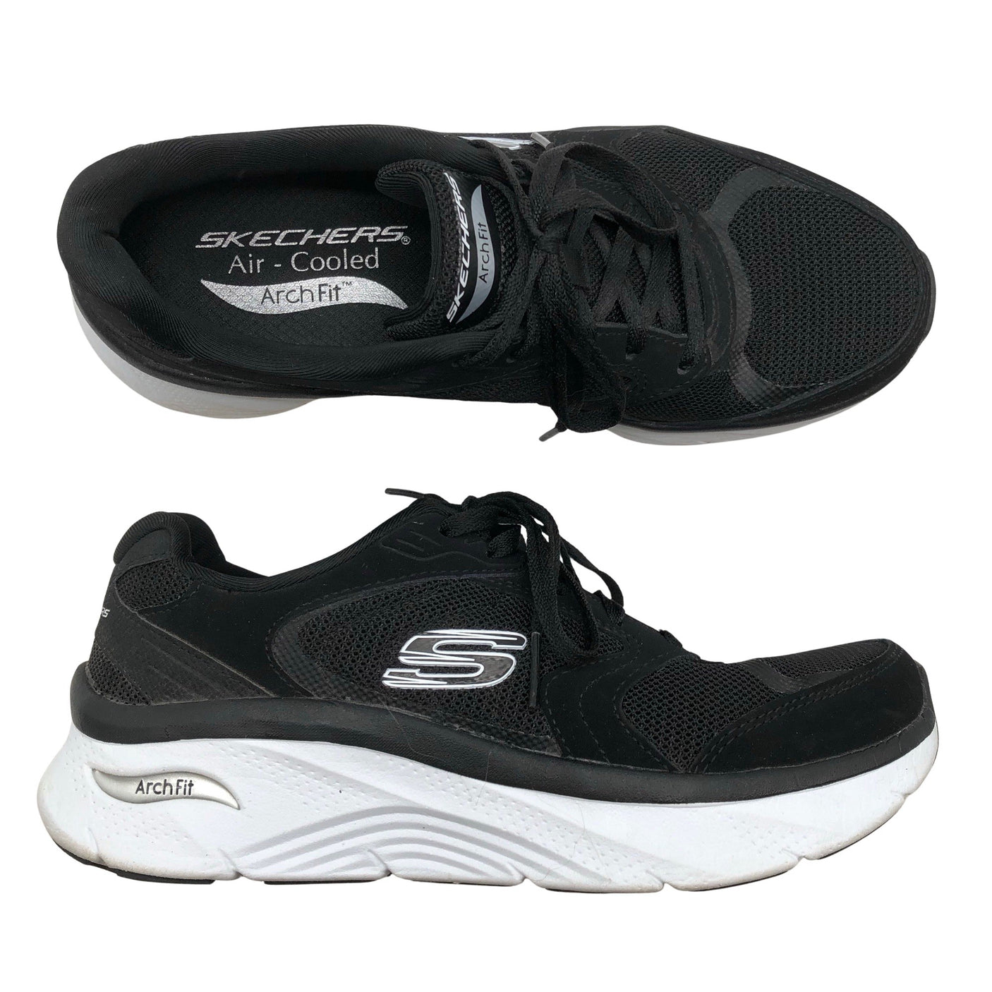 Naisten Skechers - Lenkkarit, koko 37 - Musta (1)
