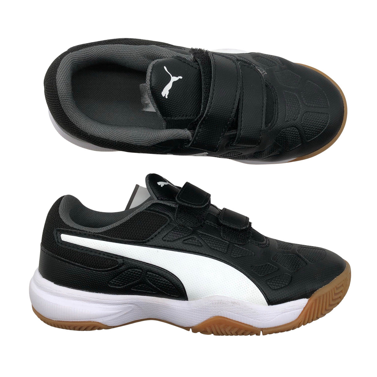Unisex Puma - Sisäliikuntakengät, koko 34 - Musta (1)