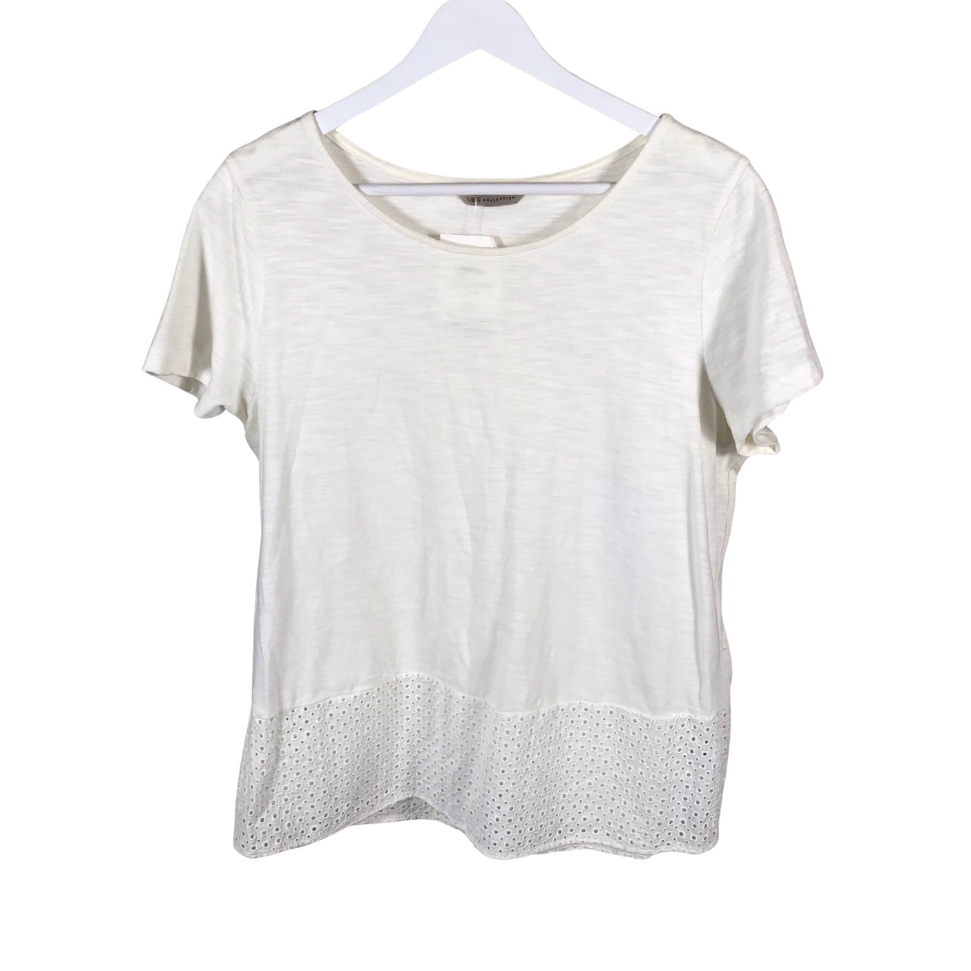 Naisten Marks&Spencer - T-paita, koko 44 - Luonnonvalkoinen (1)