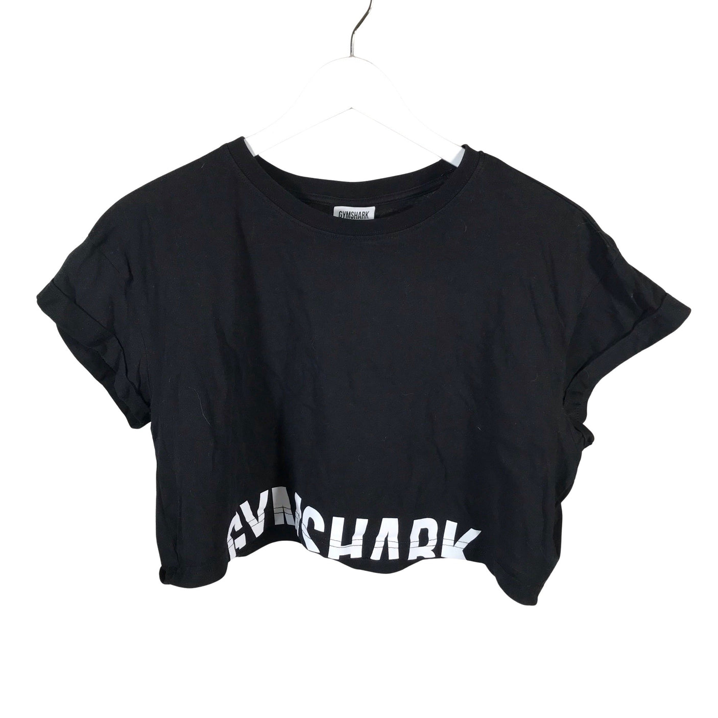 Naisten Gymshark - T-paita, koko 38 - Musta (1)