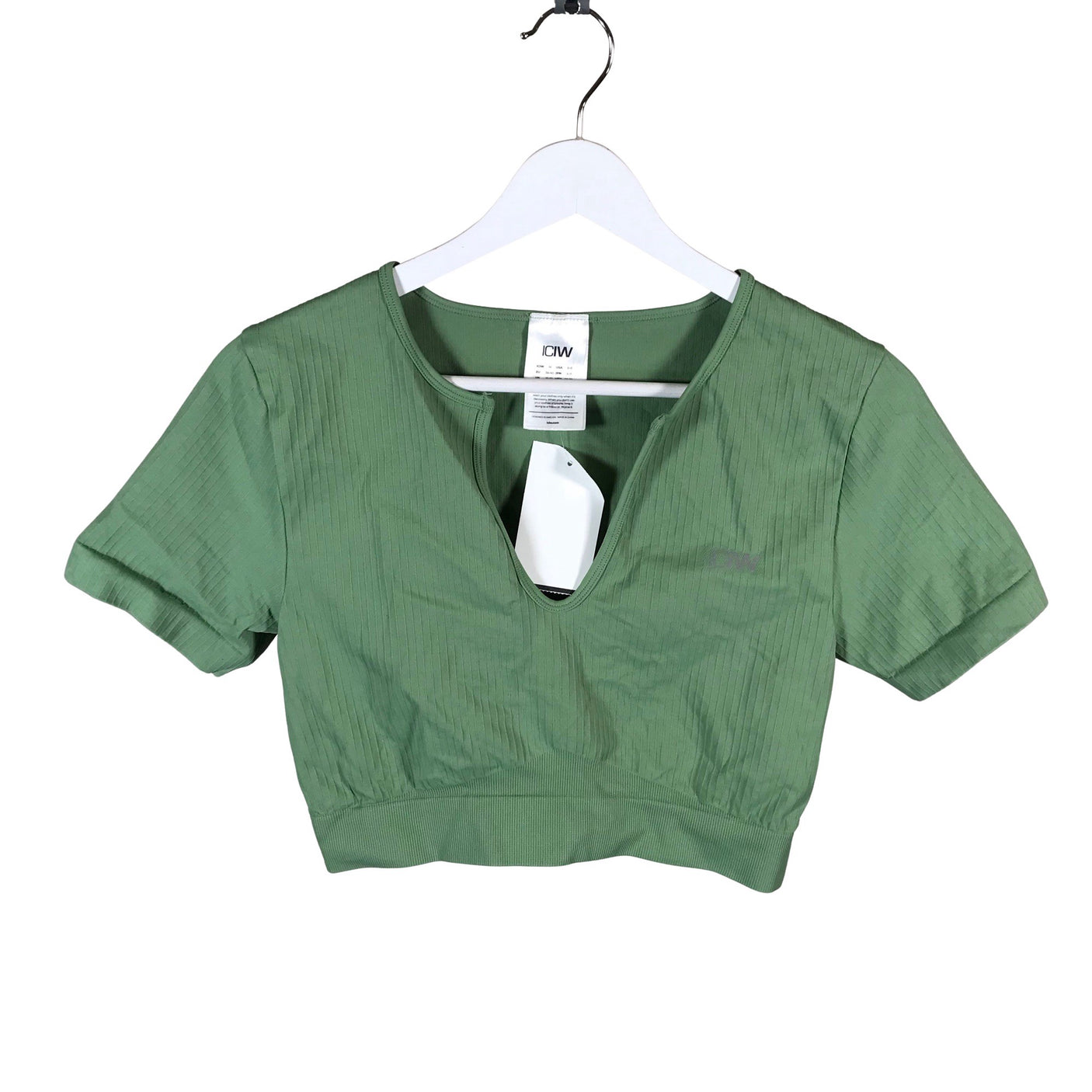 Naisten ICIW – Icaniwill - Urheilupaita, lyhyet hihat, koko 38 - Musta (1)