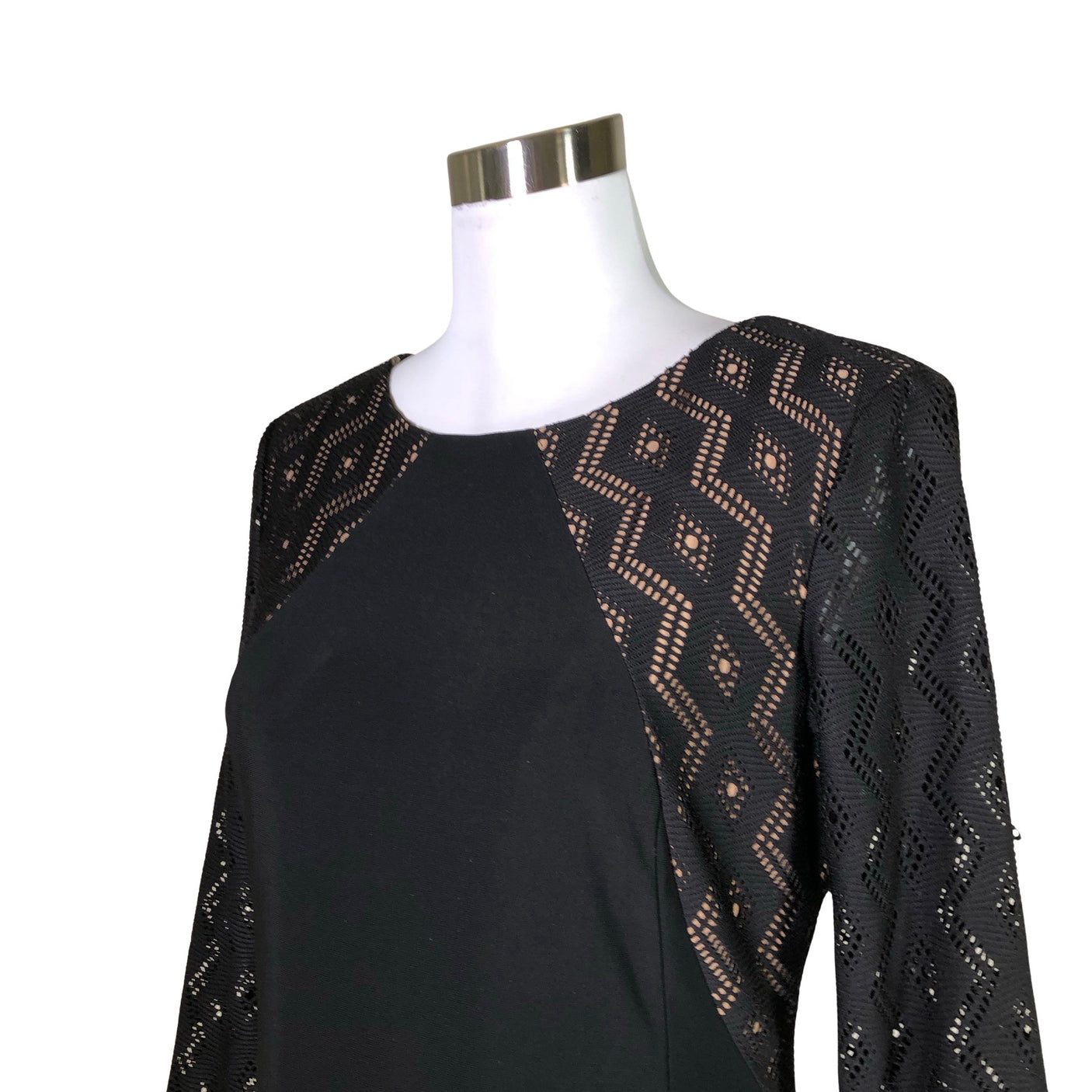 Naisten Anne Klein - Juhlamekko, koko 36 - Musta (3)