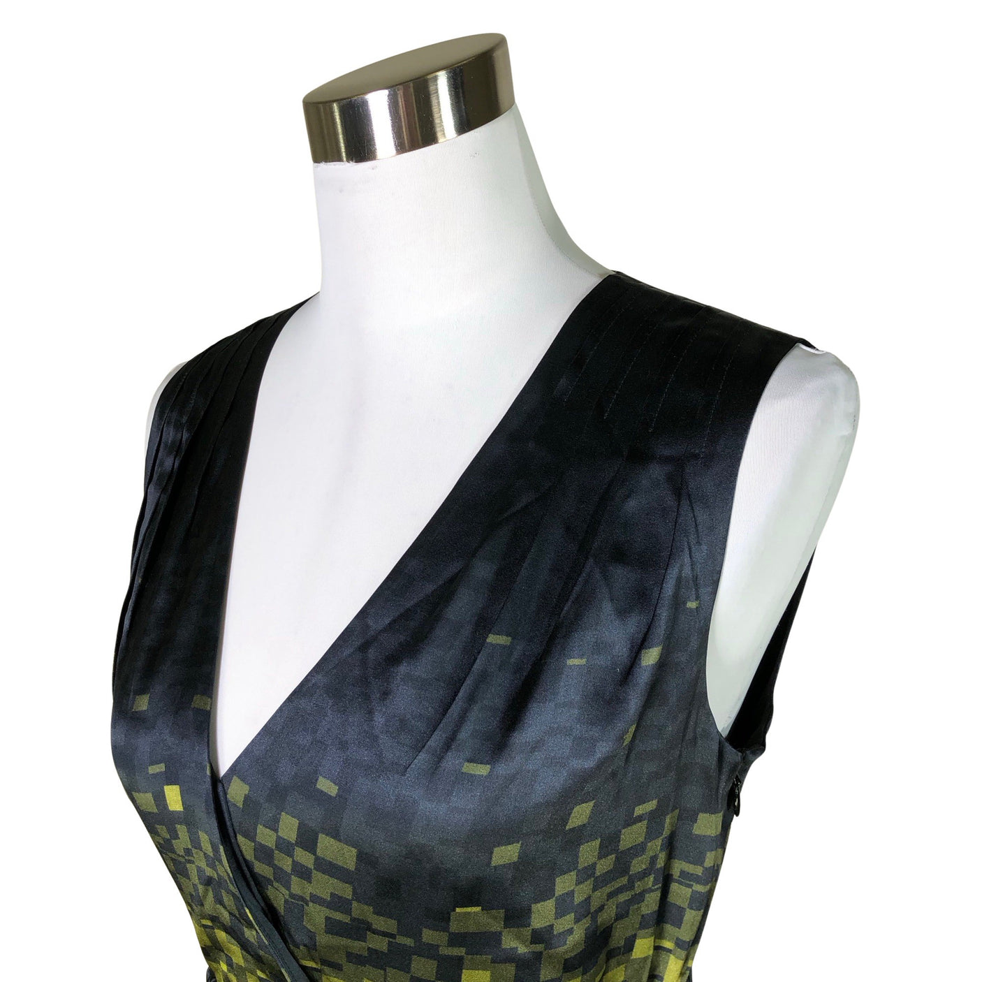 Naisten Karen Millen - Sifonkimekko, koko 38 - Keltainen (3)