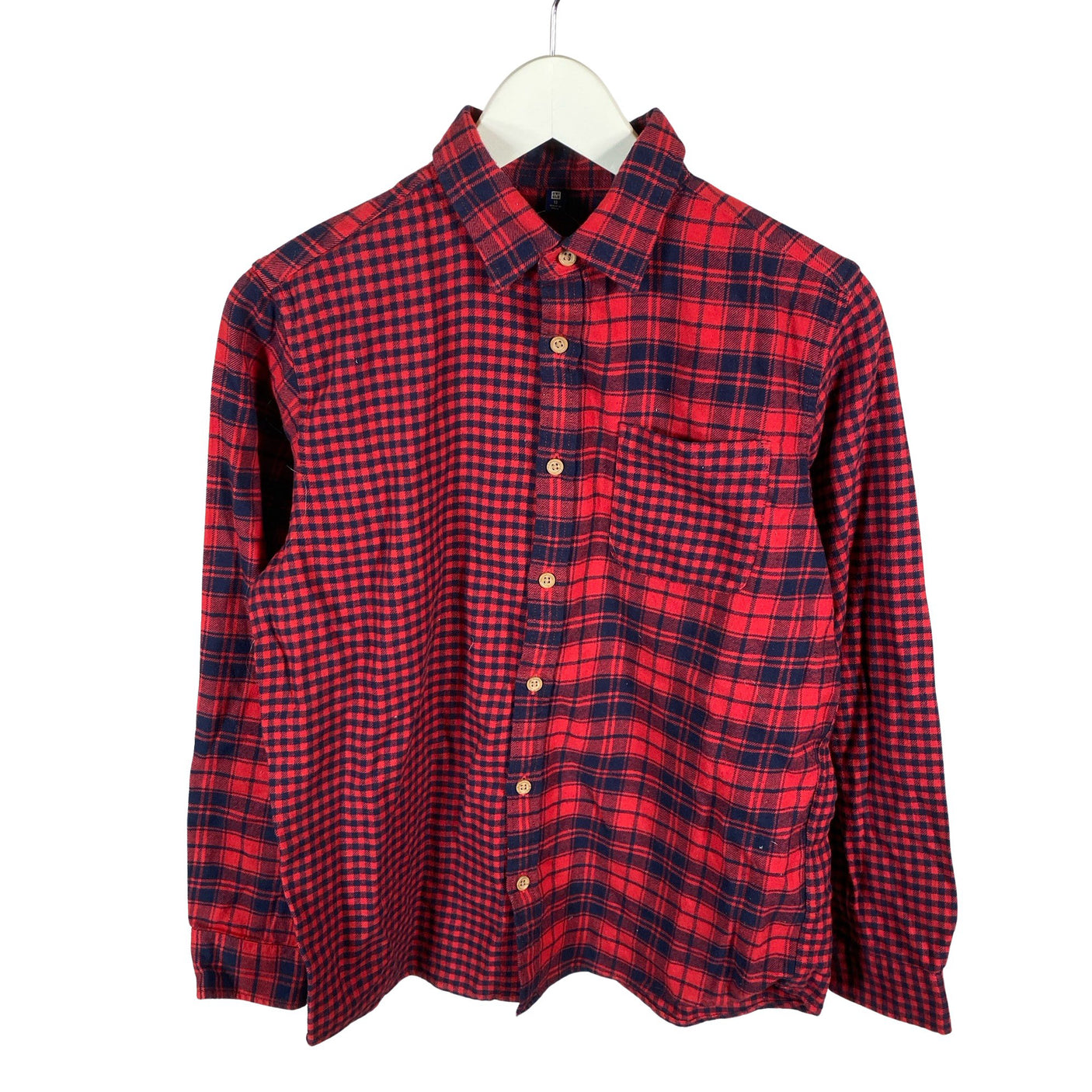 Unisex Uniqlo - Flanellipaita, koko 152 - 158 - (1)