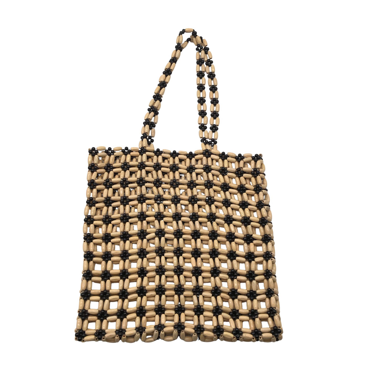 Naisten Handmade - Käsilaukku, koko Midi - Beige (1)