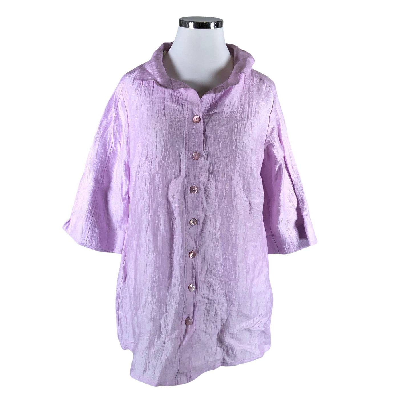 Unisex Ulla Popken - Sifonkitunika, koko 48 - (1)