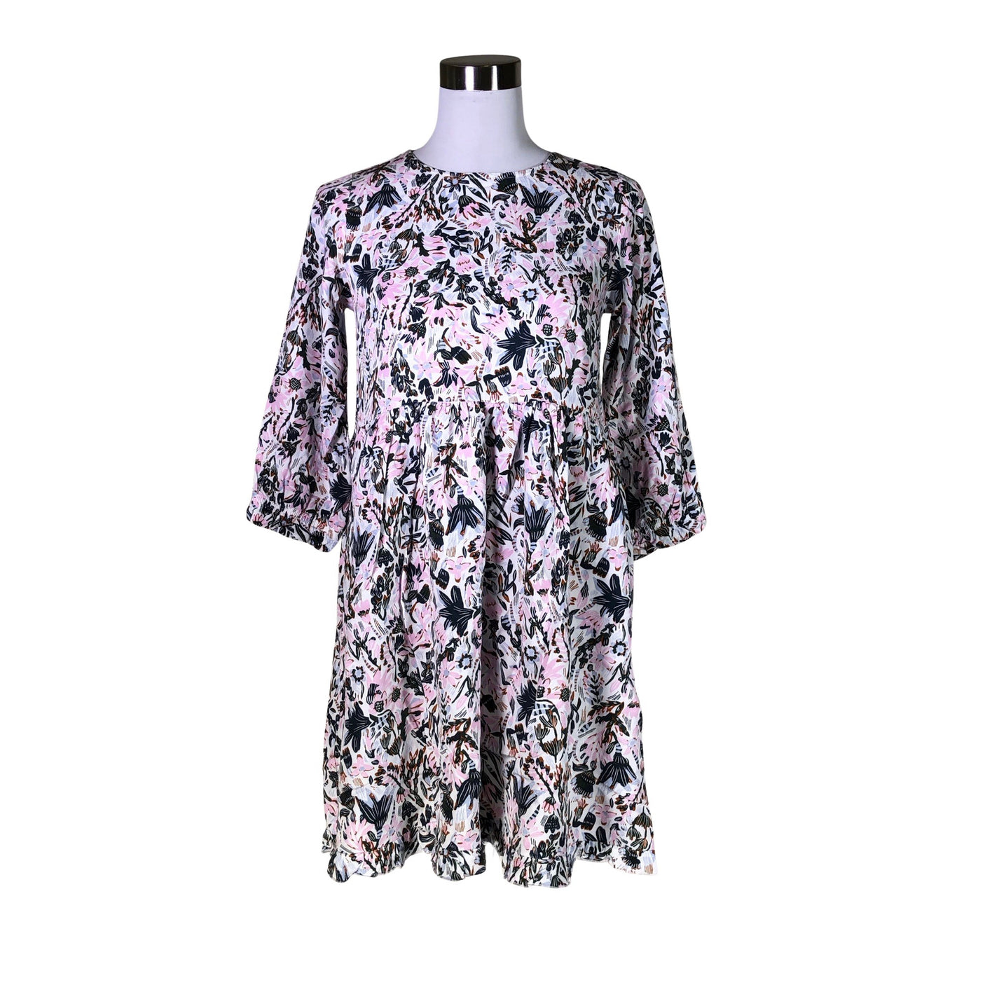 Naisten Nanso - Trikoomekko, koko 34 - Valkoinen (1)