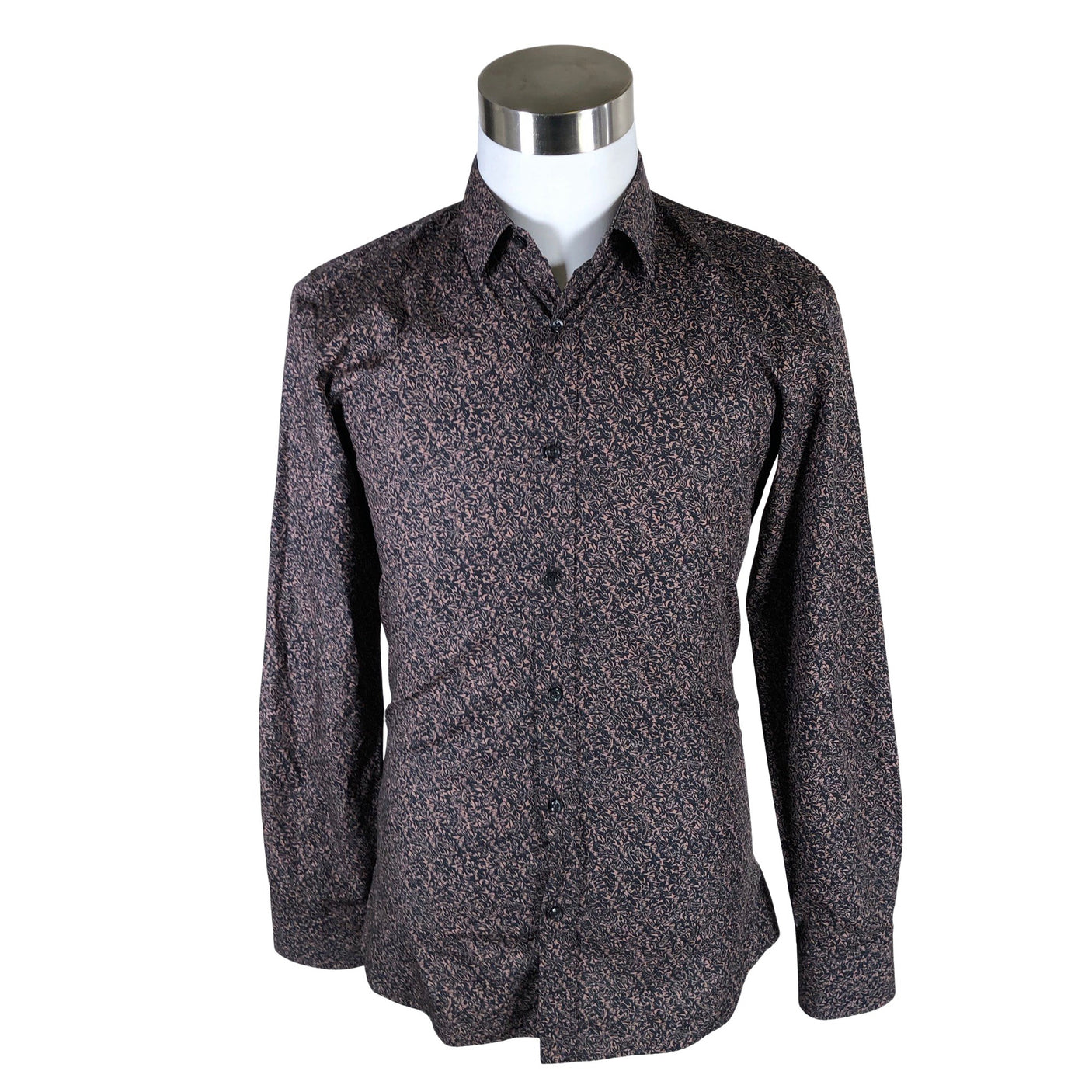 Miesten Hugo Boss - Kauluspaita, koko S - Ruskea (1)