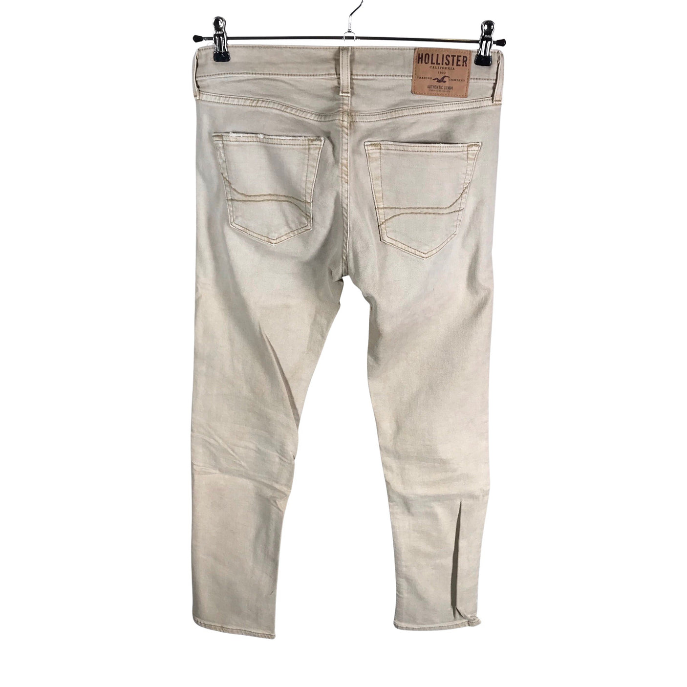 Miesten Hollister - Farkut, koko W28 - Beige (2)