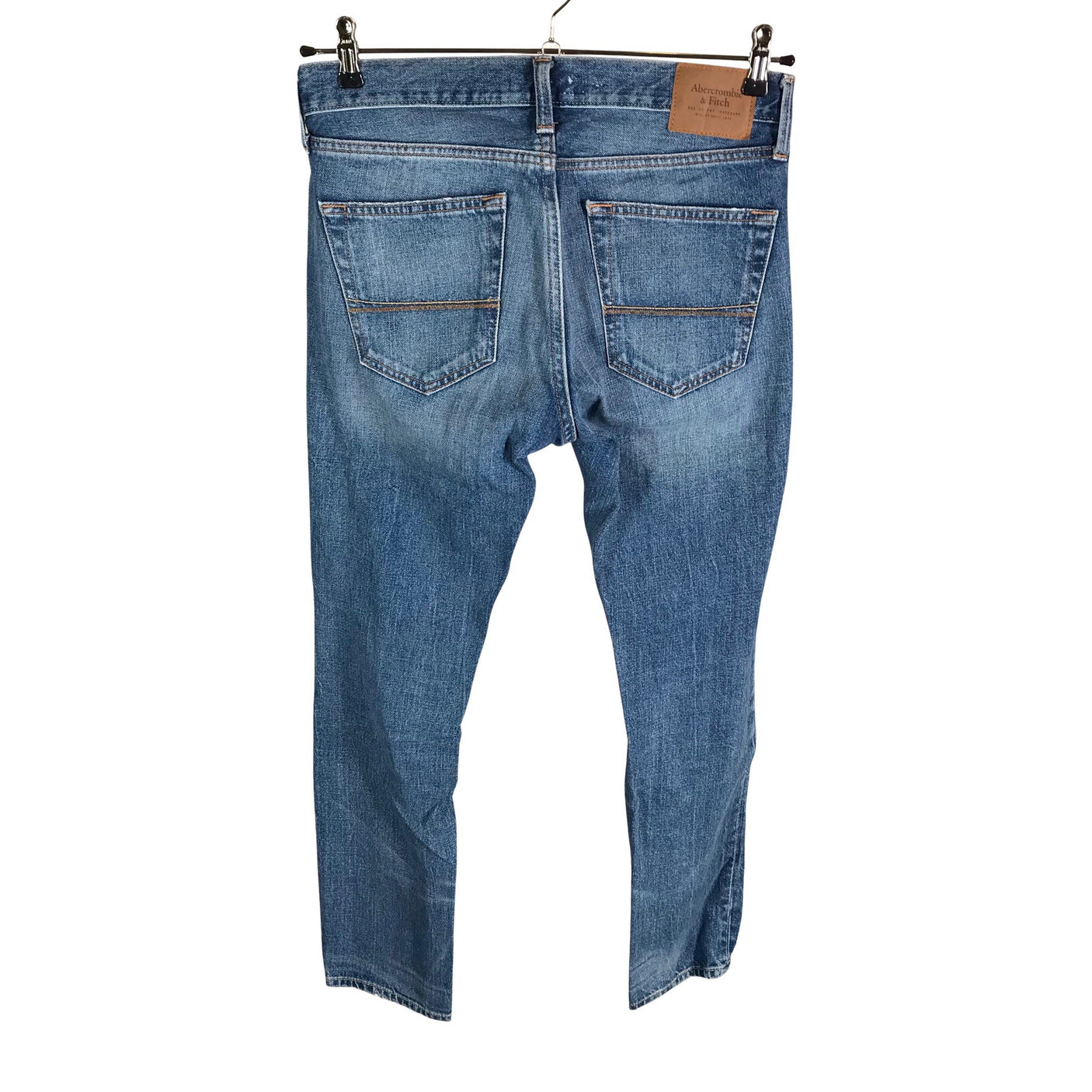 Miesten Abercrombie&Fitch - Farkut, koko W29 - Sininen (2)