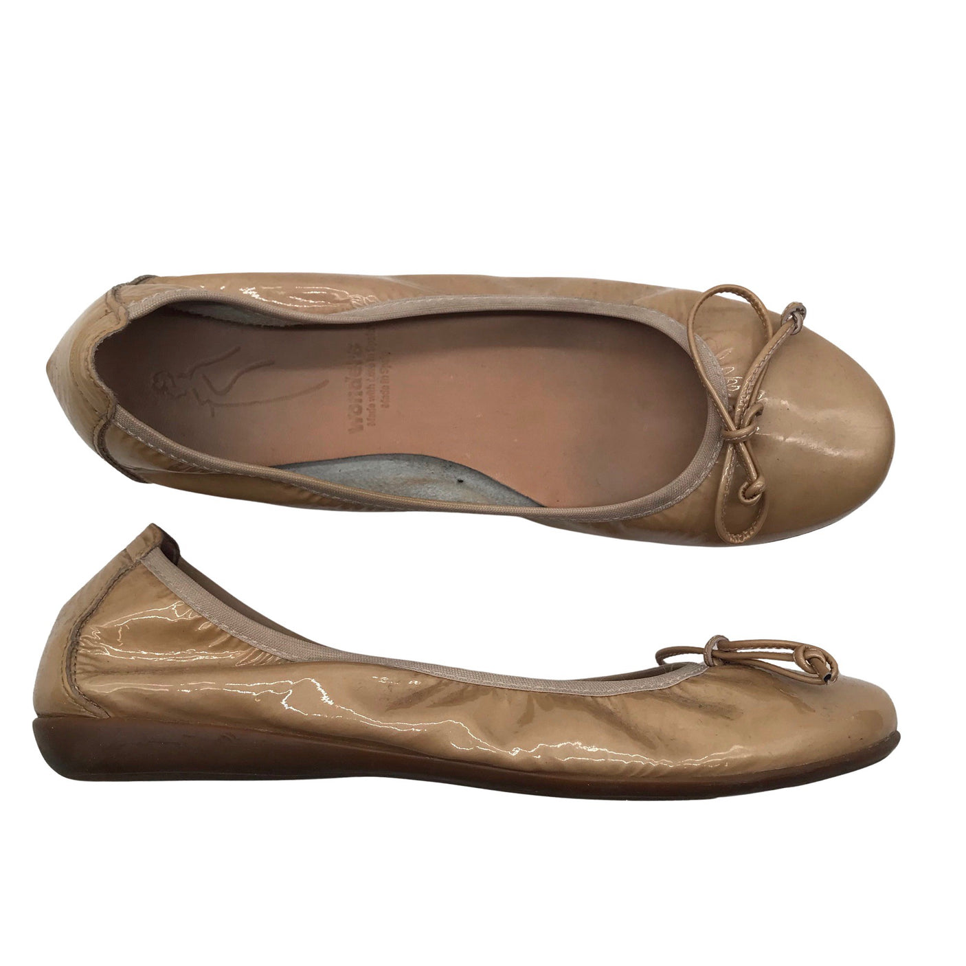 Naisten Wonders - Ballerinat, koko 36 - Beige (1)