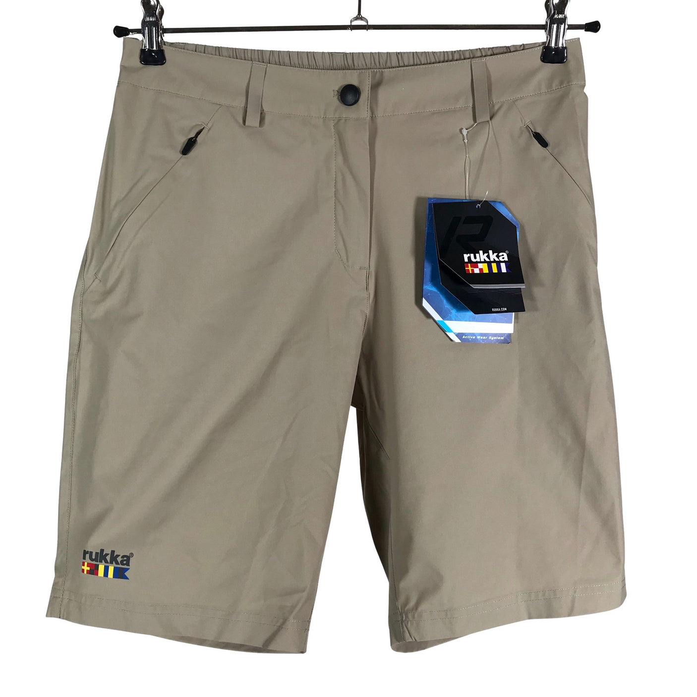 Naisten Rukka - Urheilushortsit, koko 38 - Beige (1)