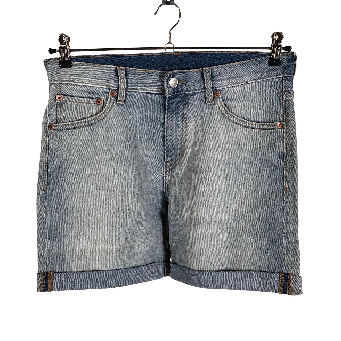 Miesten Weekday - Farkkushortsit, koko W30 - Sininen (1)