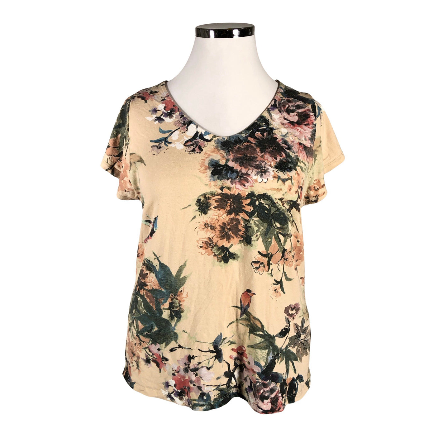 Unisex Cream - T-paita, koko 42 - (1)