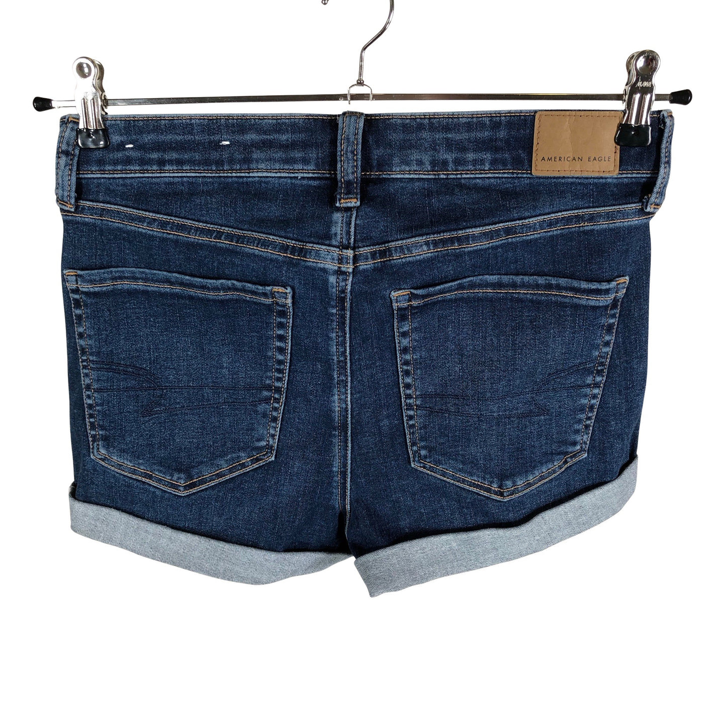 Naisten American Eagle - Farkkushortsit, koko 36 - Sininen (2)