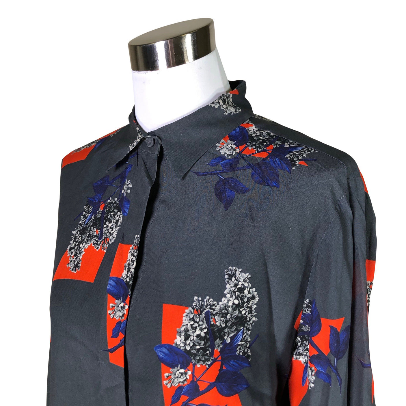 Naisten Sportmax - Sifonkimekko, koko 38 - Harmaa (3)