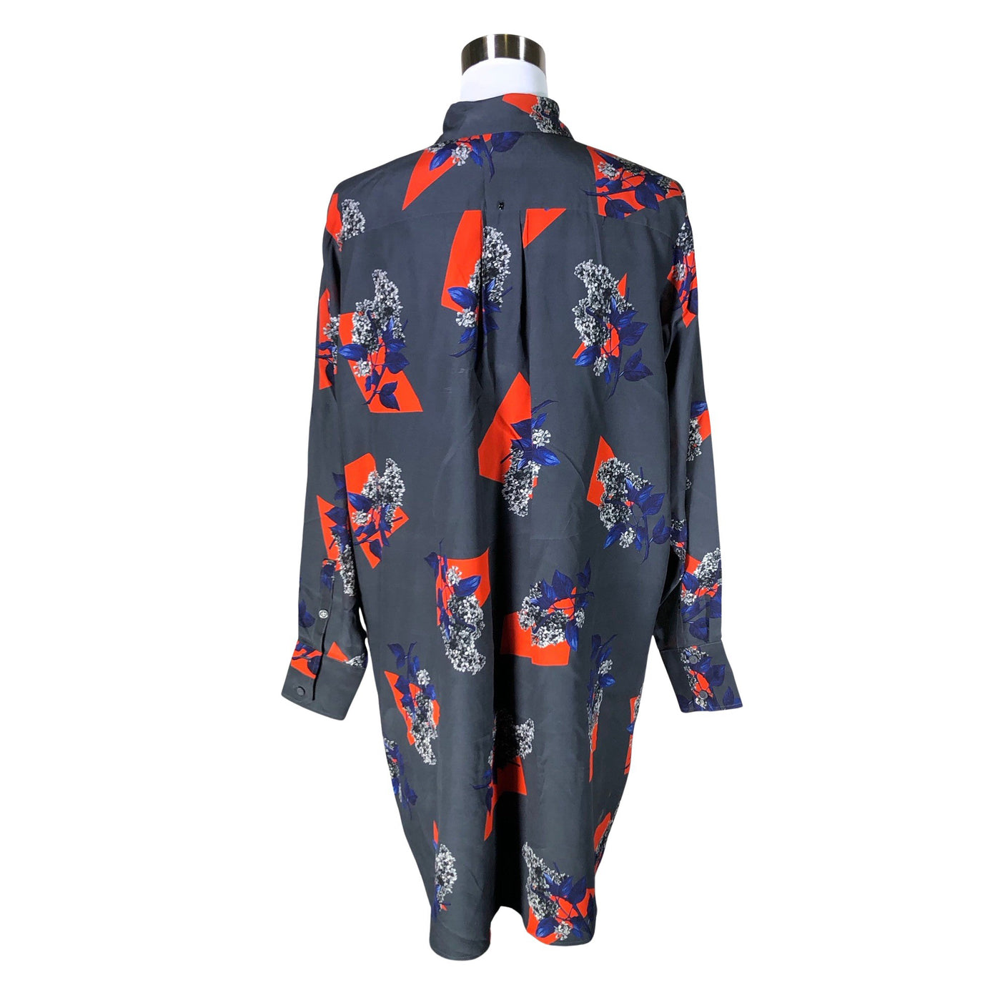 Naisten Sportmax - Sifonkimekko, koko 38 - Harmaa (2)