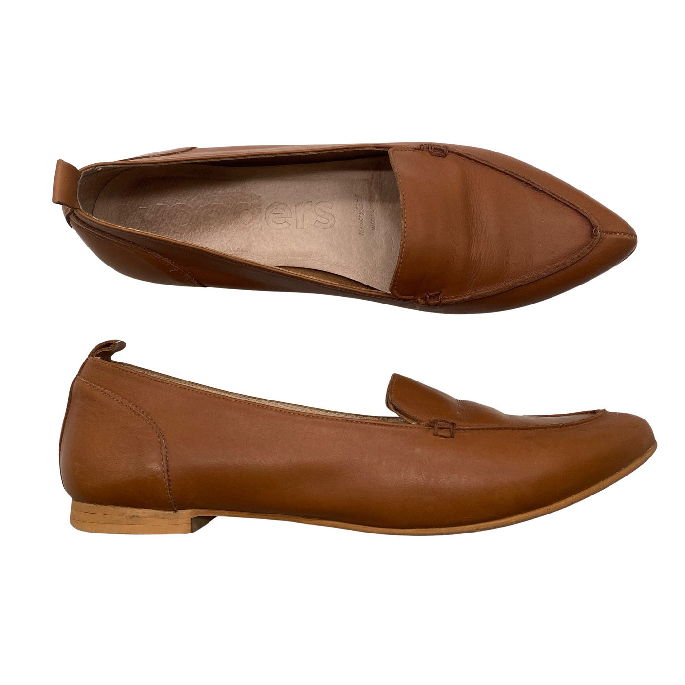 Naisten Wonders - Loaferit, koko 42 - Ruskea (1)