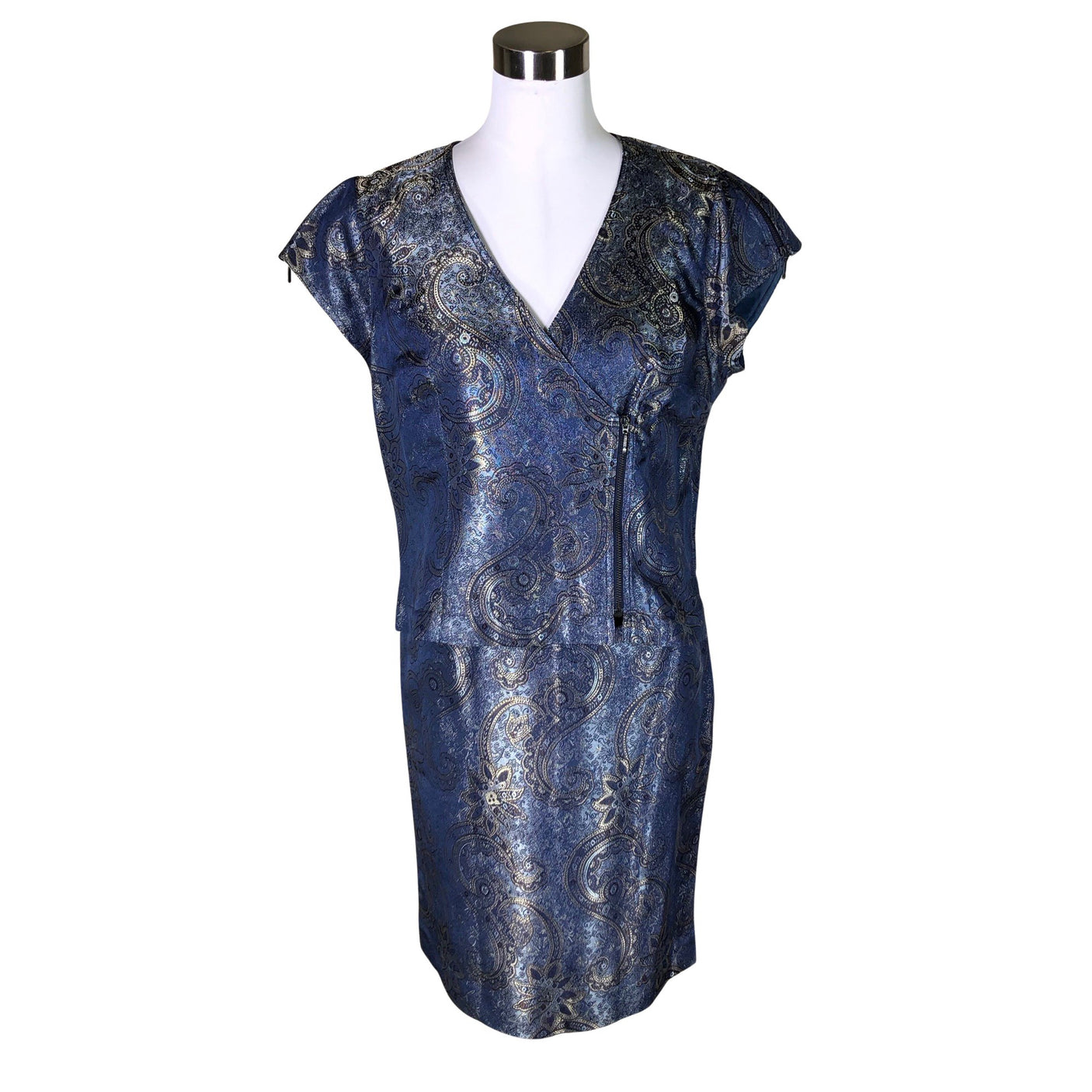 Naisten Alain Manoukian - Jakkupuku, koko 38 - Sininen (2)