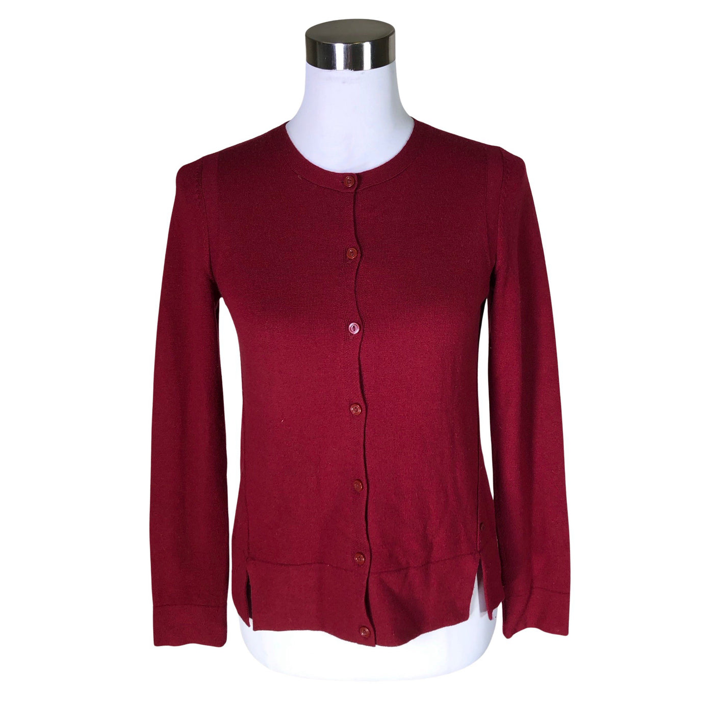 Naisten Marc O'Polo - Neuletakki, koko 34 - Viininpunainen (1)