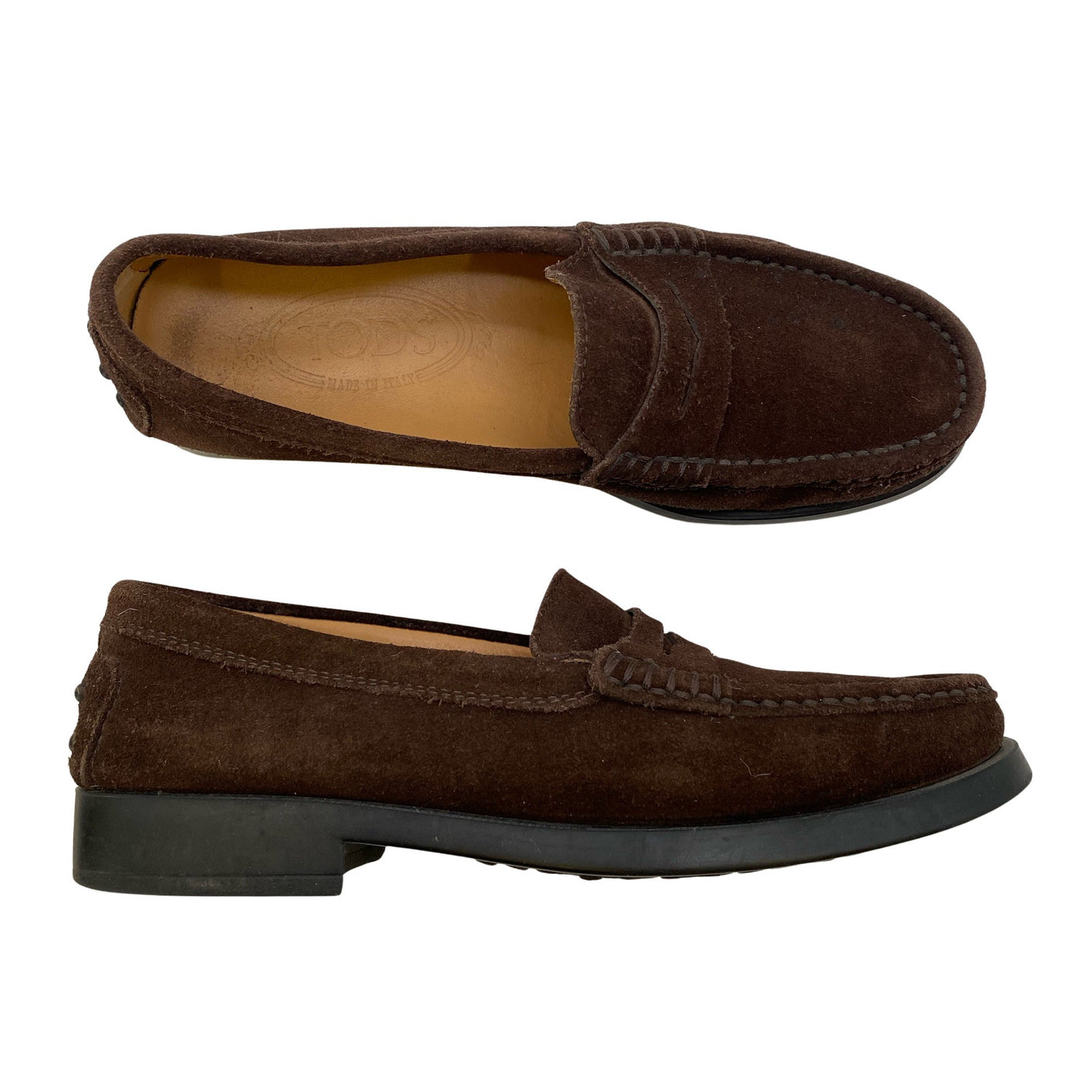 Naisten Tod's - Loaferit, koko 36 - Ruskea (1)