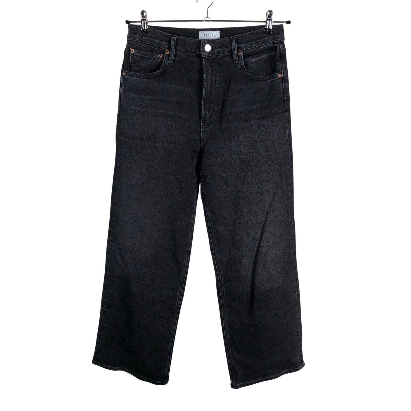 Naisten Agolde - Farkut, koko W28 - Harmaa (1)