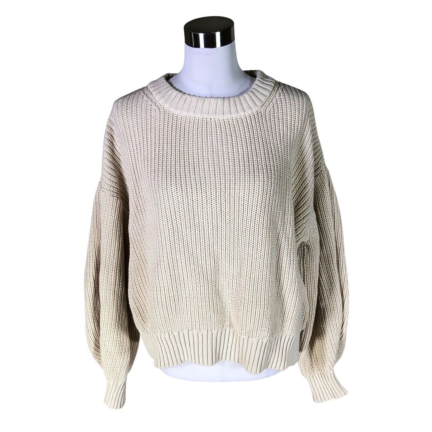 Naisten Mazine - Neulepaita, koko 36 - Beige (1)