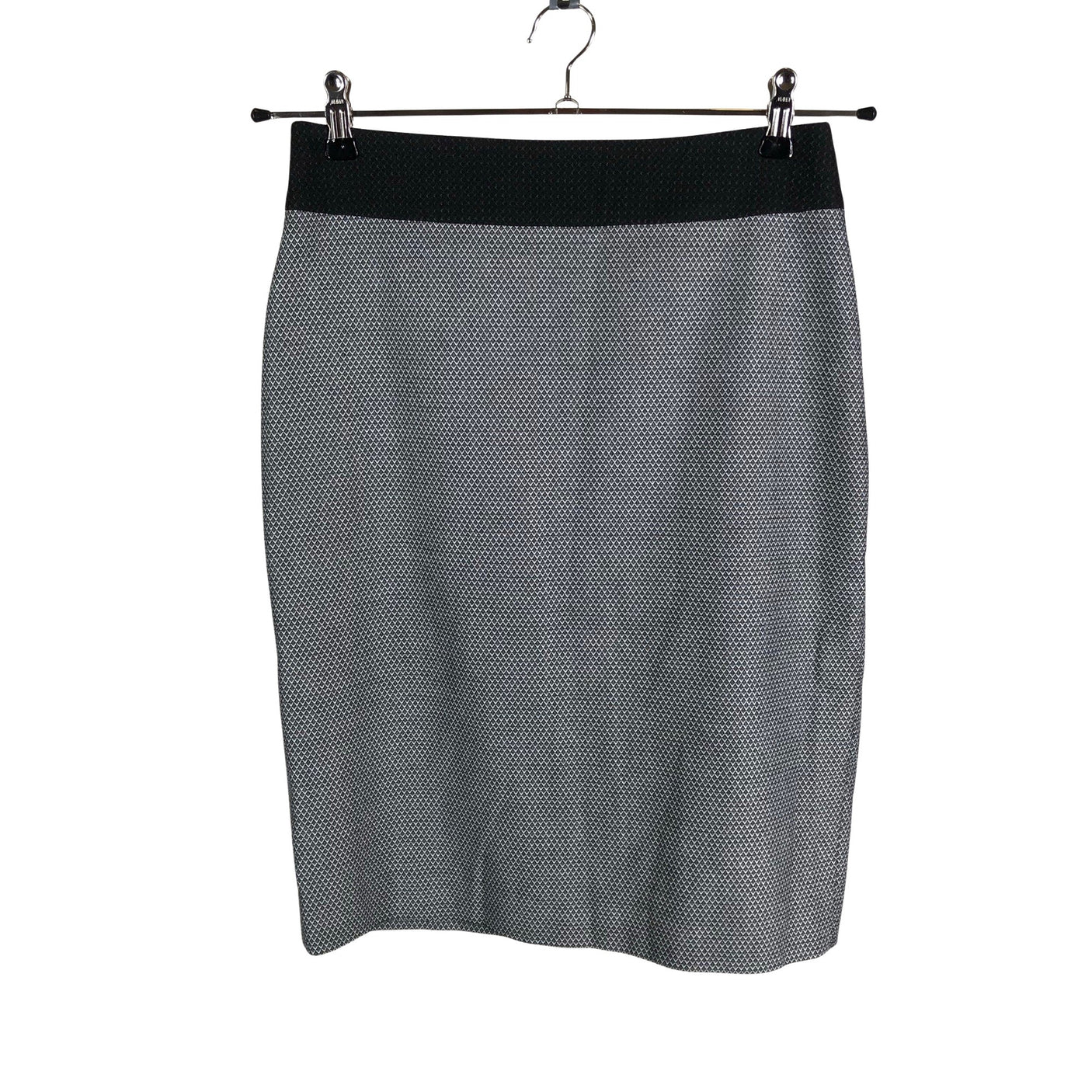 Naisten Mosaic - Suora hame, koko 34 - Harmaa (1)