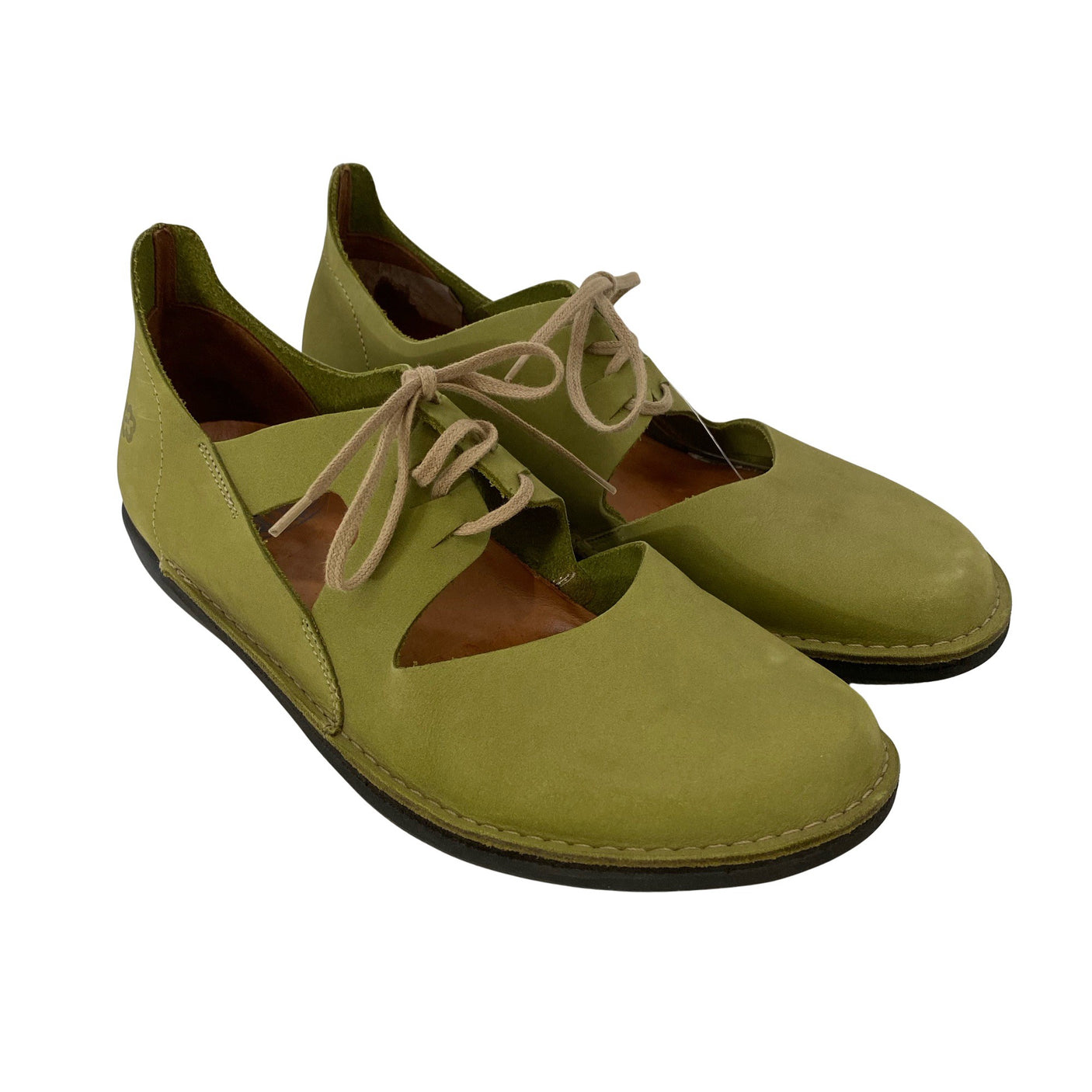 Naisten Loints of Holland - Loaferit, koko 39 - Vihreä (3)