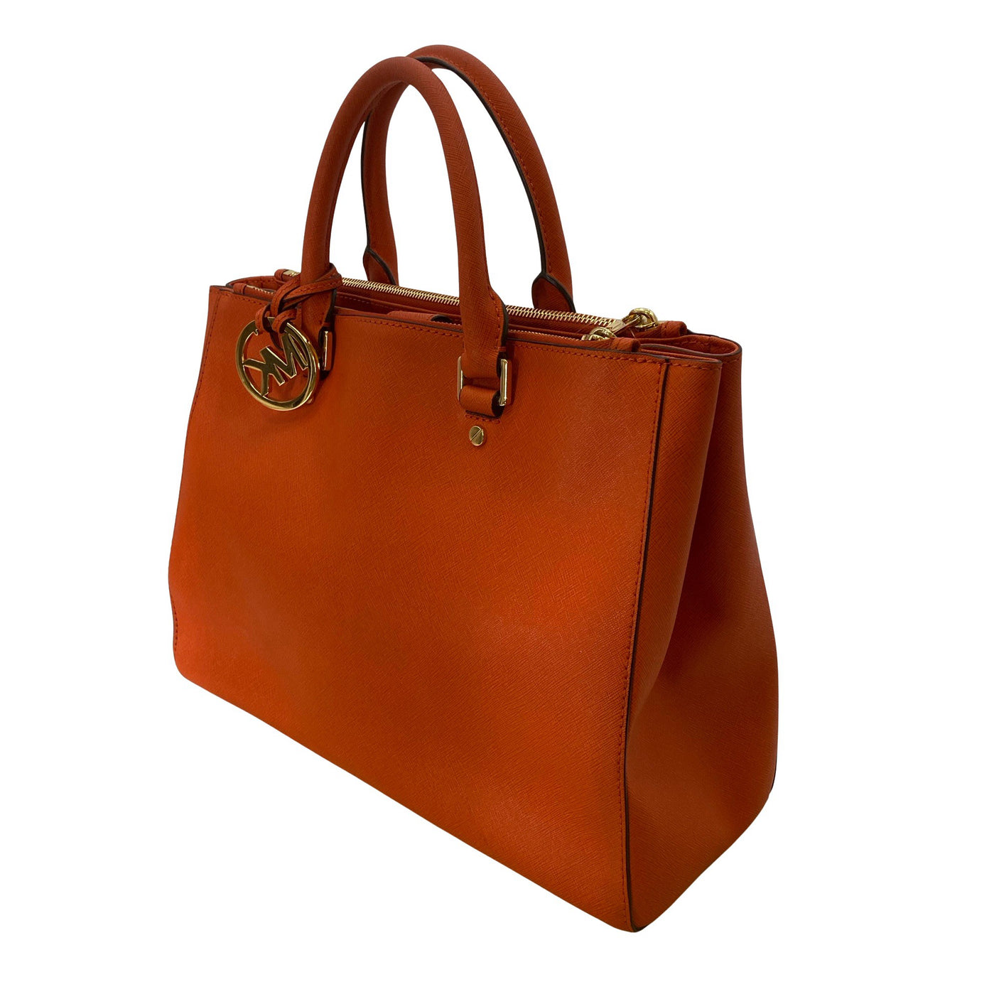 Naisten Michael Kors - Käsilaukku, koko Midi - Oranssi (2)