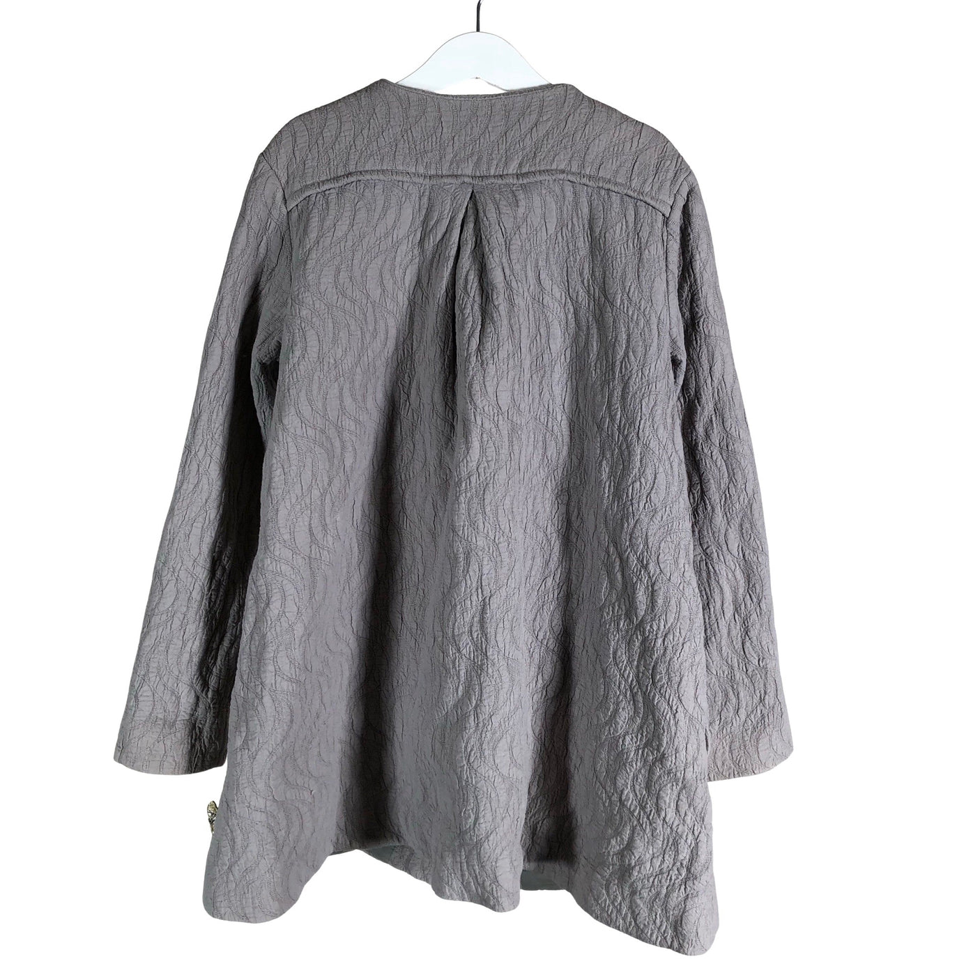 Tyttöjen POMPdeLUX - Trenssitakki, koko 134 - 140 - Harmaa (2)