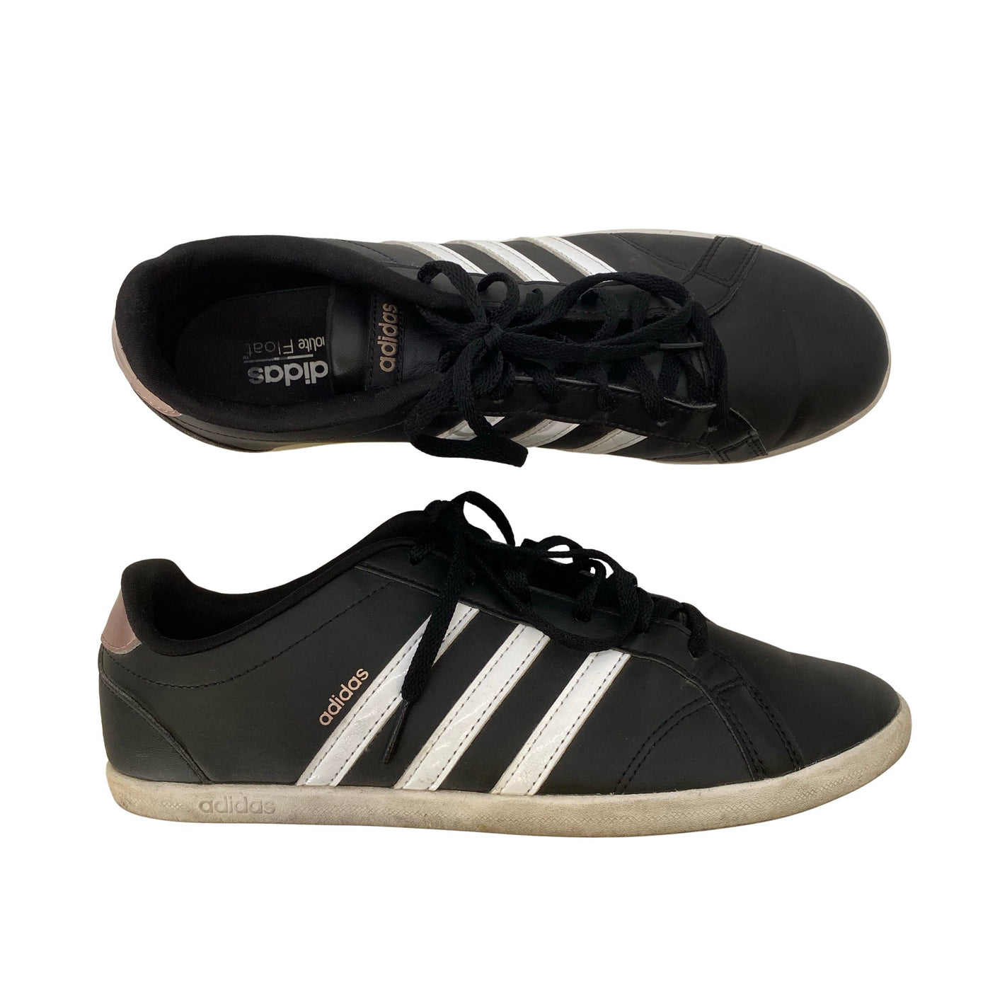 Naisten Adidas - Tennarit, koko 42 - Musta (1)
