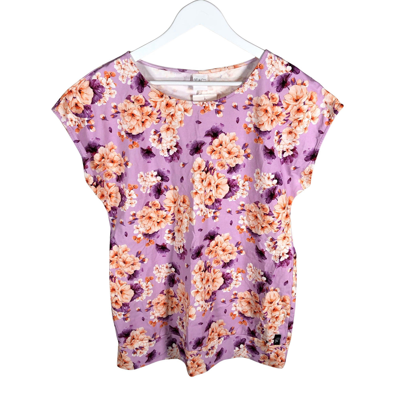 Naisten Melli - T-paita, koko 40 - Violetti (1)