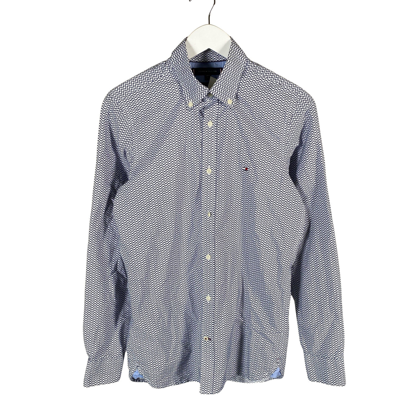 Miesten Tommy Hilfiger - Kauluspaita, koko S - Sininen (1)