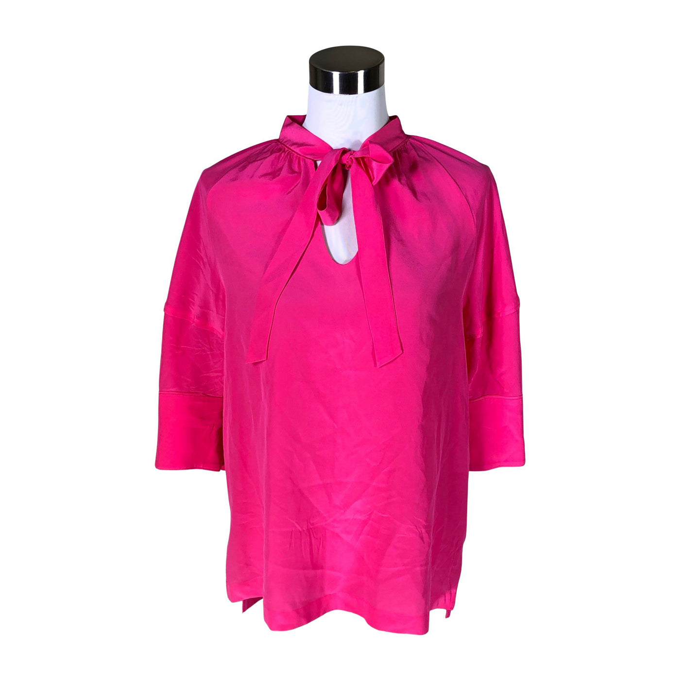 Naisten Diane von Furstenberg - Lyhythihainen pusero, koko 38 - Pinkki (1)