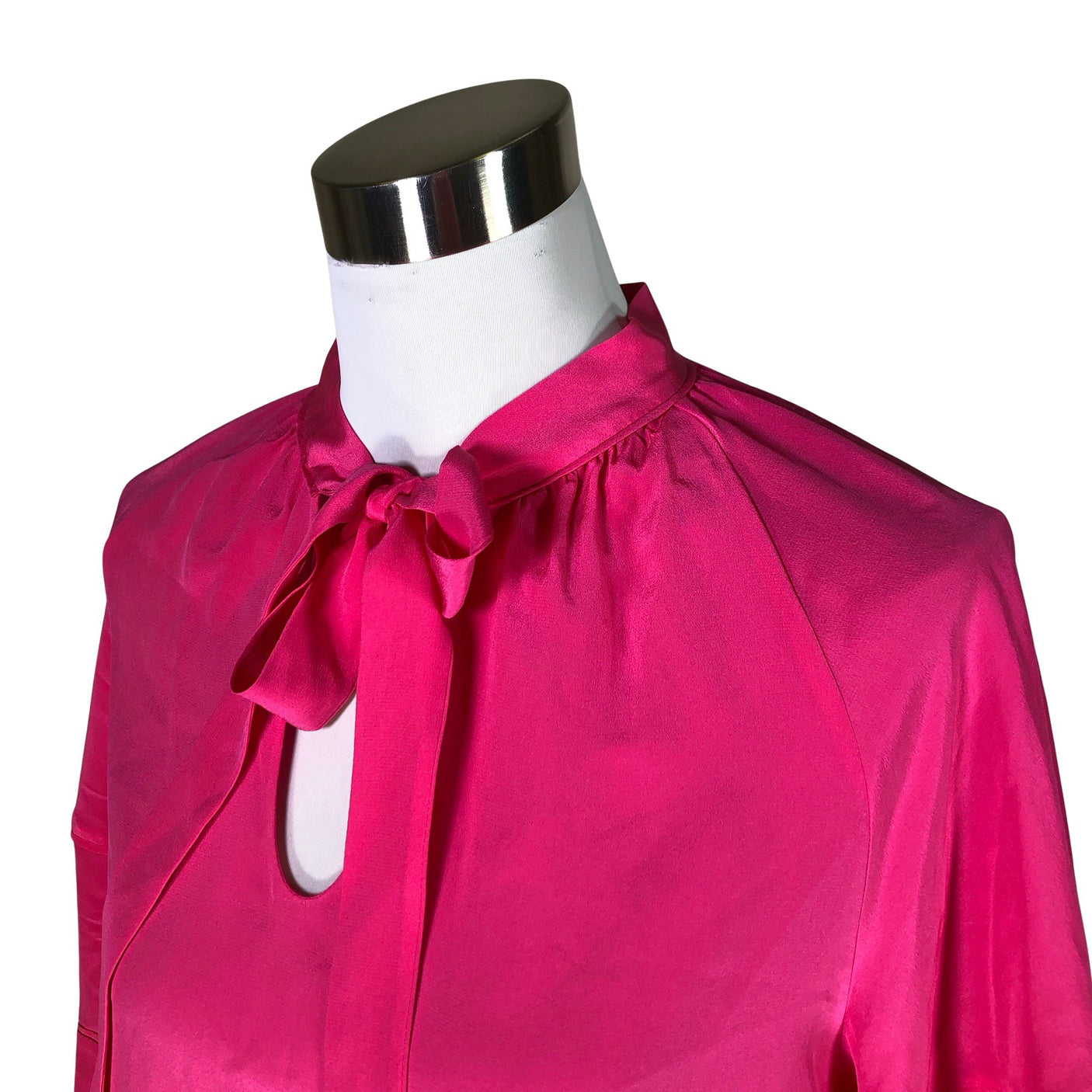 Naisten Diane von Furstenberg - Lyhythihainen pusero, koko 38 - Pinkki (3)