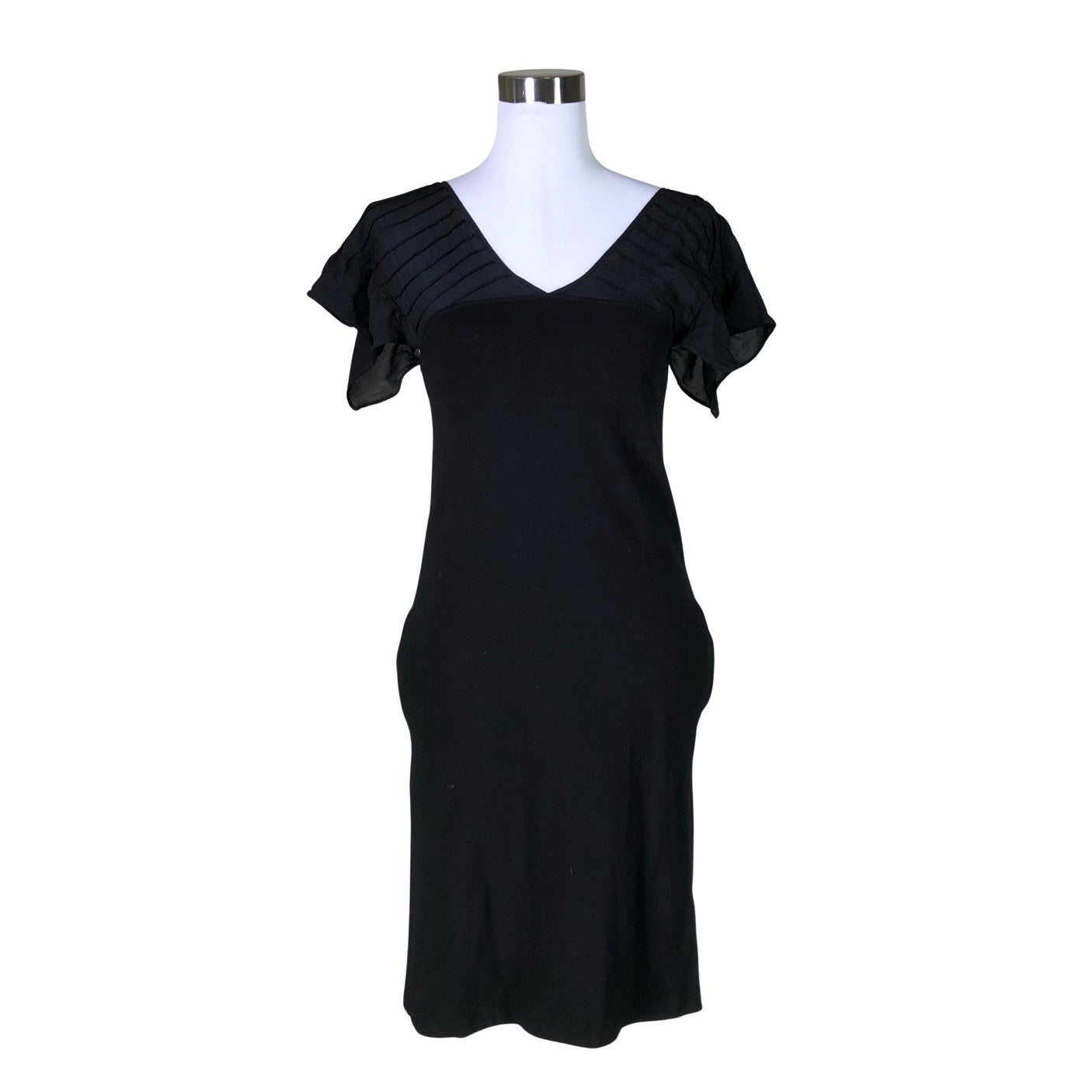 Naisten Massimo Dutti - Trikoomekko, koko 36 - Musta (1)