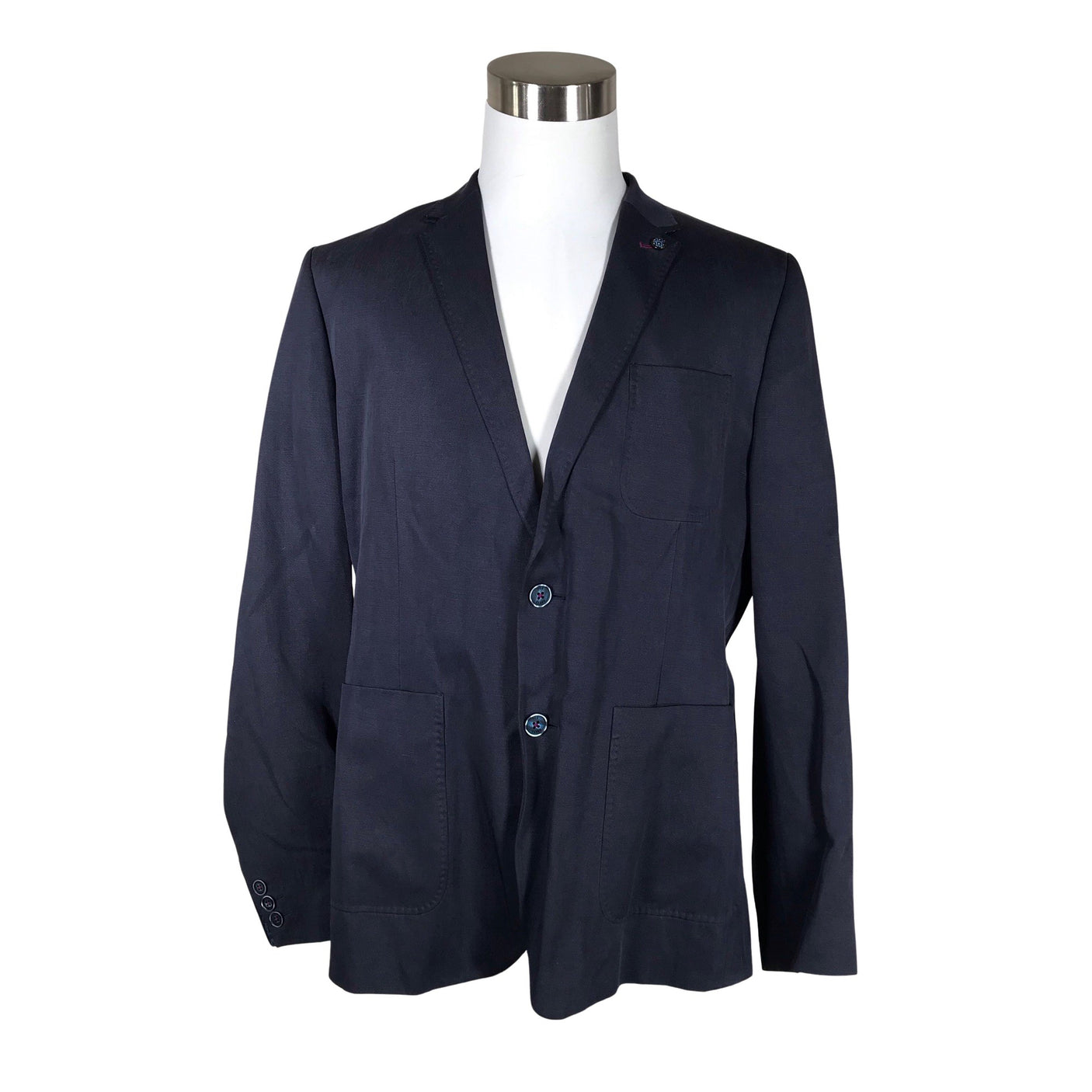 Miesten Ted Baker - Pikkutakki, koko XL - Sininen (1)