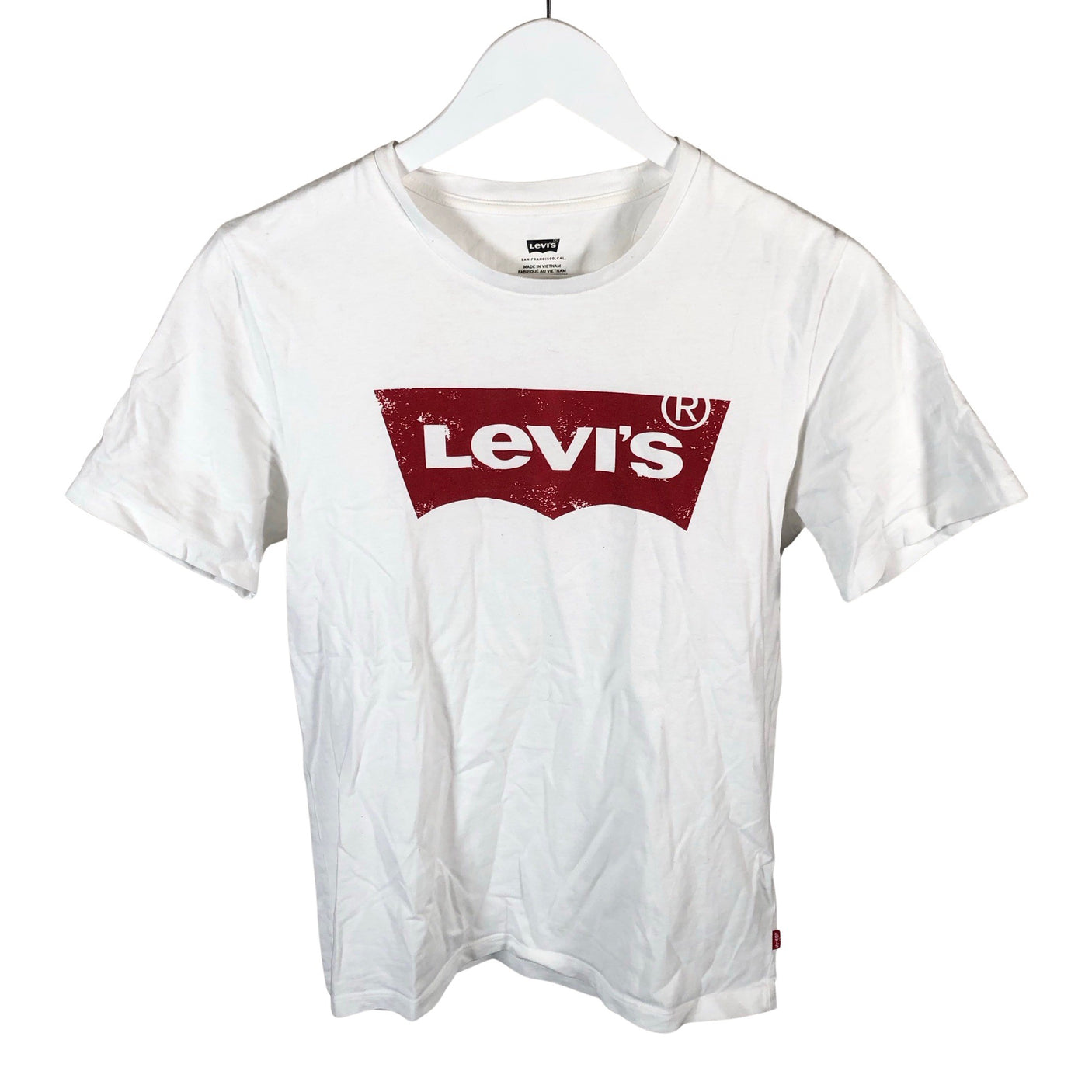 Miesten Levi's - T-paita, koko XS - Valkoinen (1)