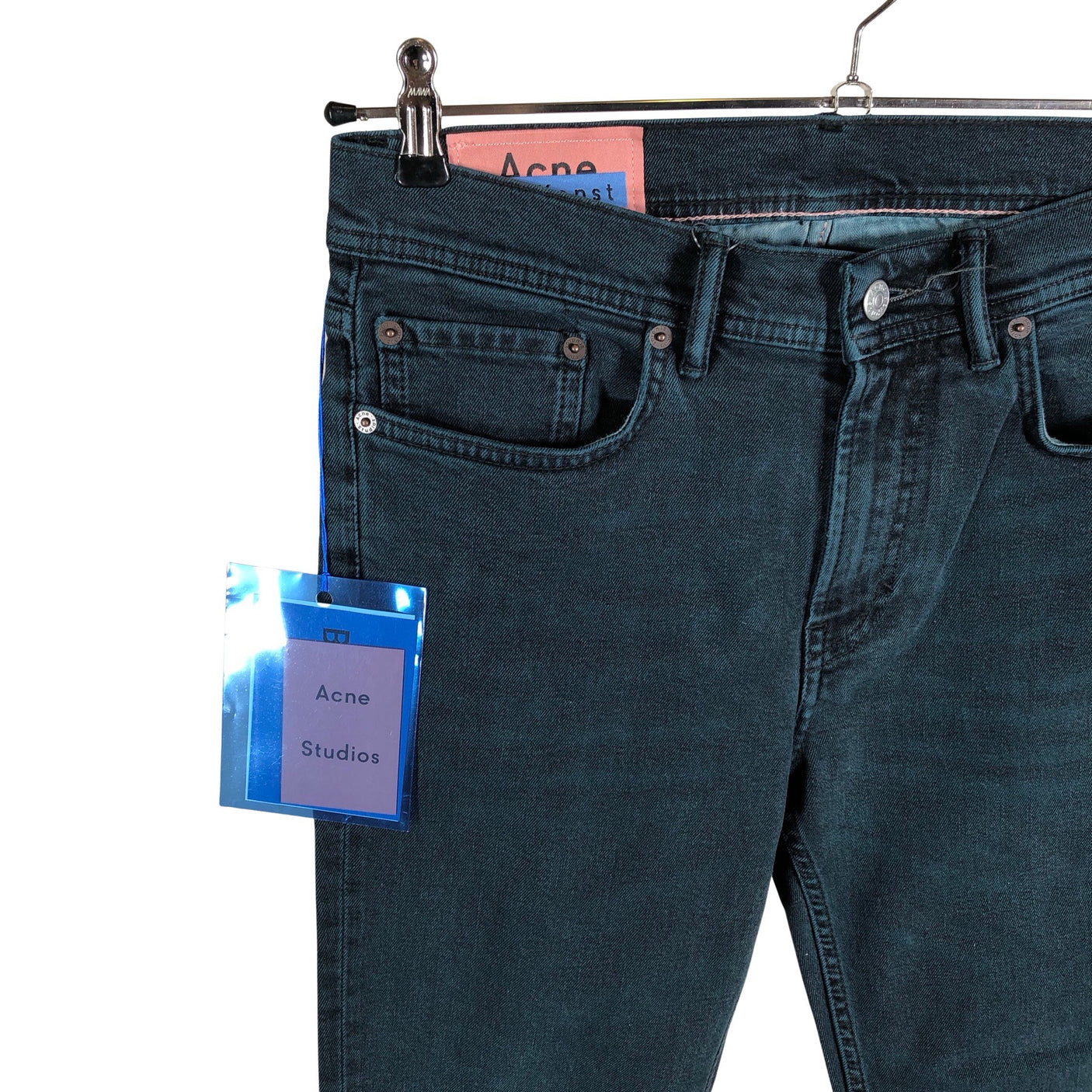 Miesten Acne Studios - Farkut, koko W30 - Sininen (3)