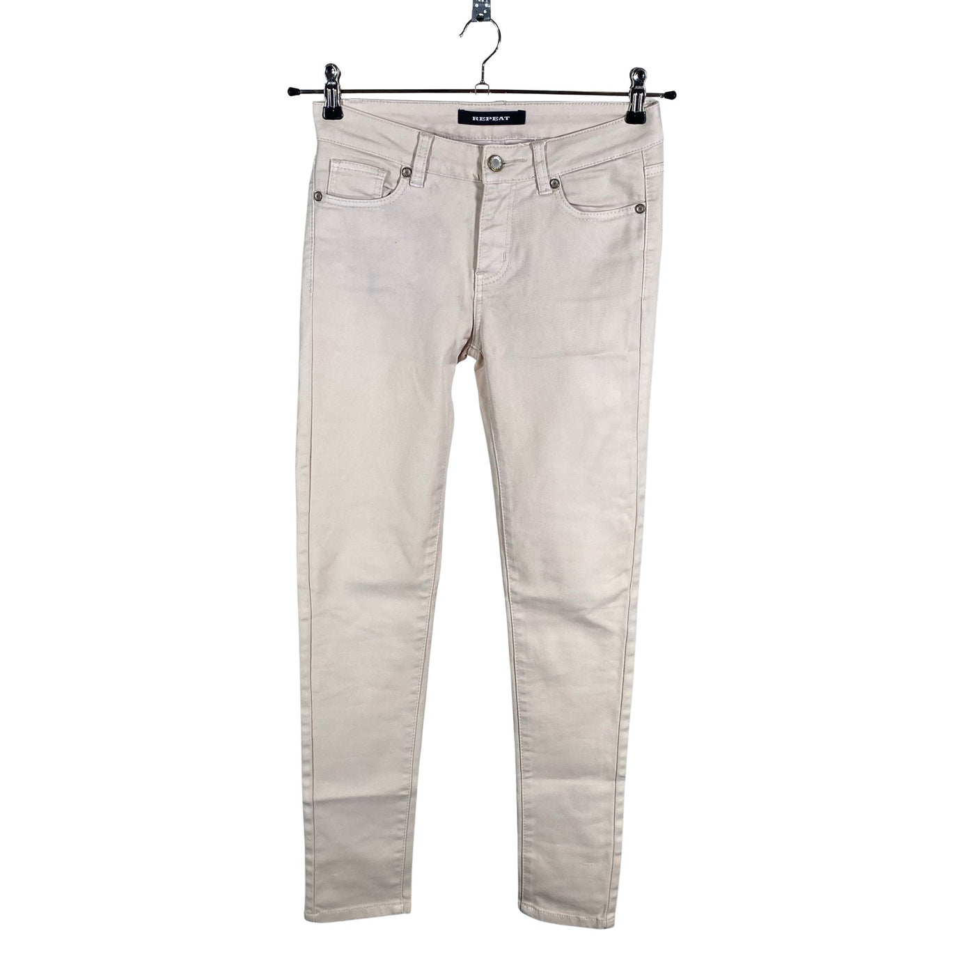 Naisten Repeat - Farkut, koko 34 - Beige (1)