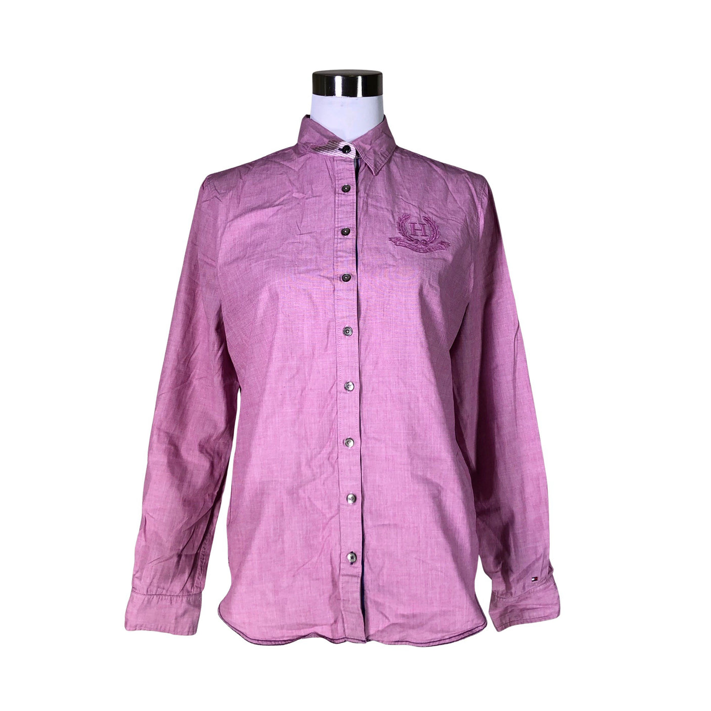 Naisten Tommy Hilfiger - Kauluspaita, koko 36 - Violetti (1)