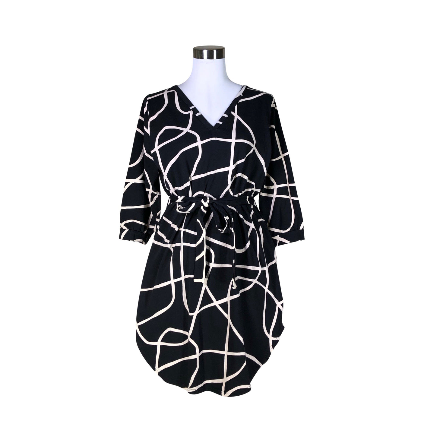 Naisten NOSH - Trikootunika, koko 34 - Musta (1)