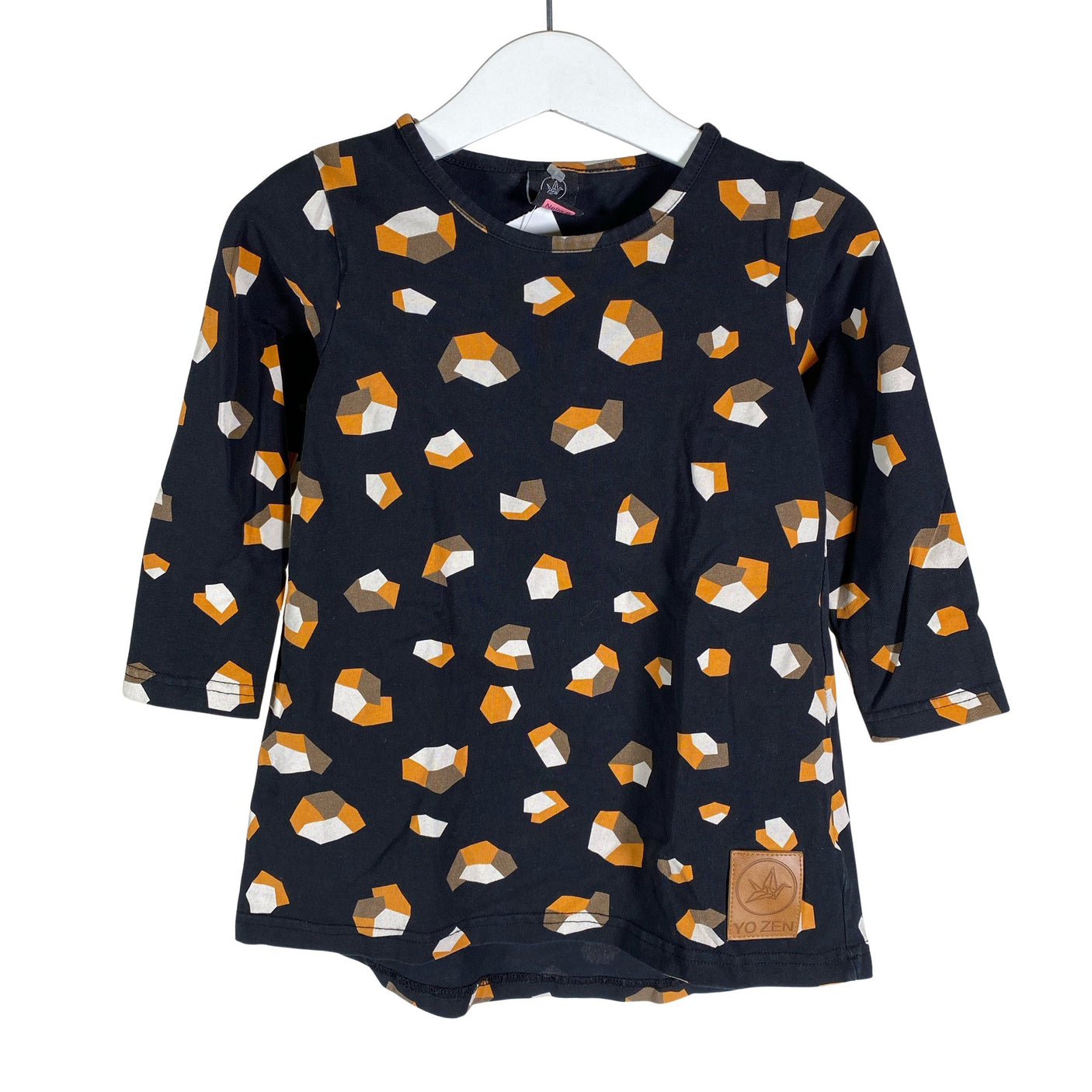 Tyttöjen Yo Zen - Trikoomekko, koko 92 - 98 - Musta (1)